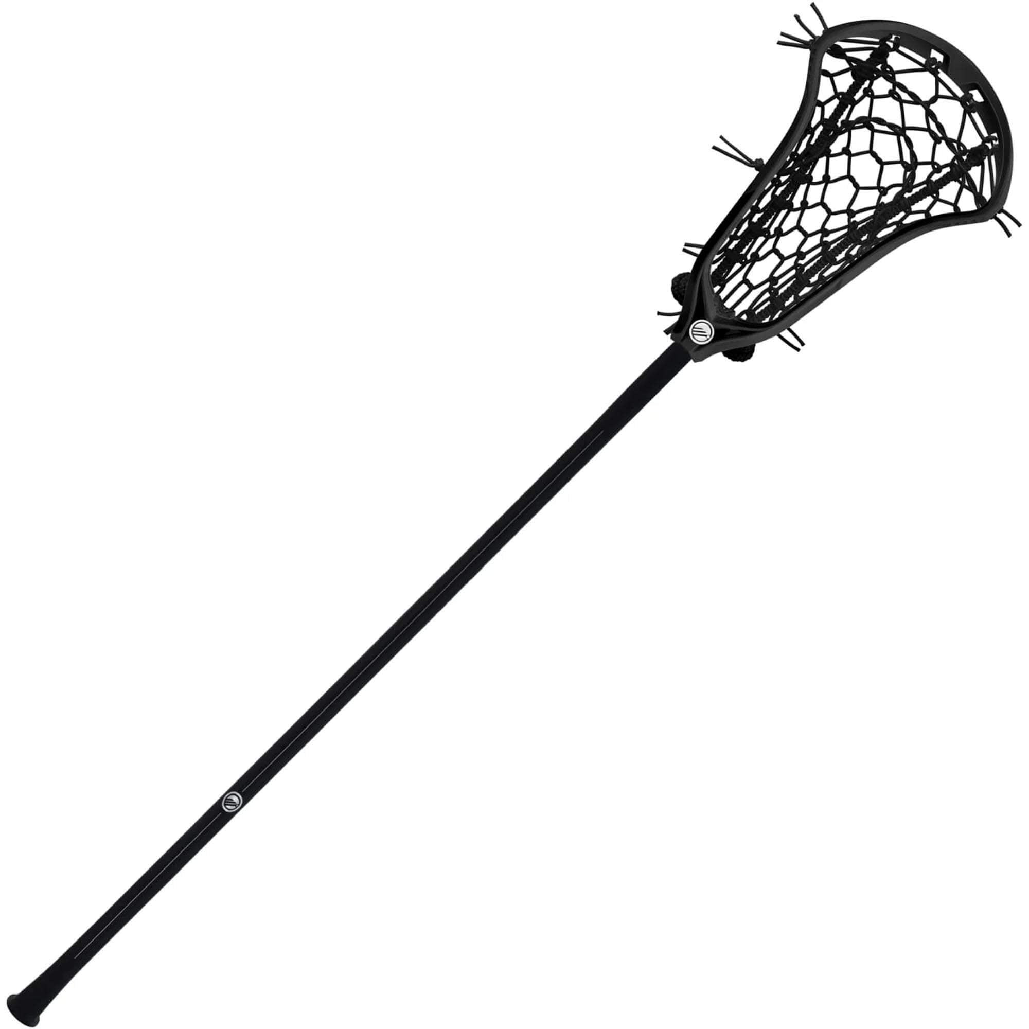 Maverik Sonar HEX Pocket Composite Complete Women's Lacrosse Stick - Black | Top String Lacrosse
