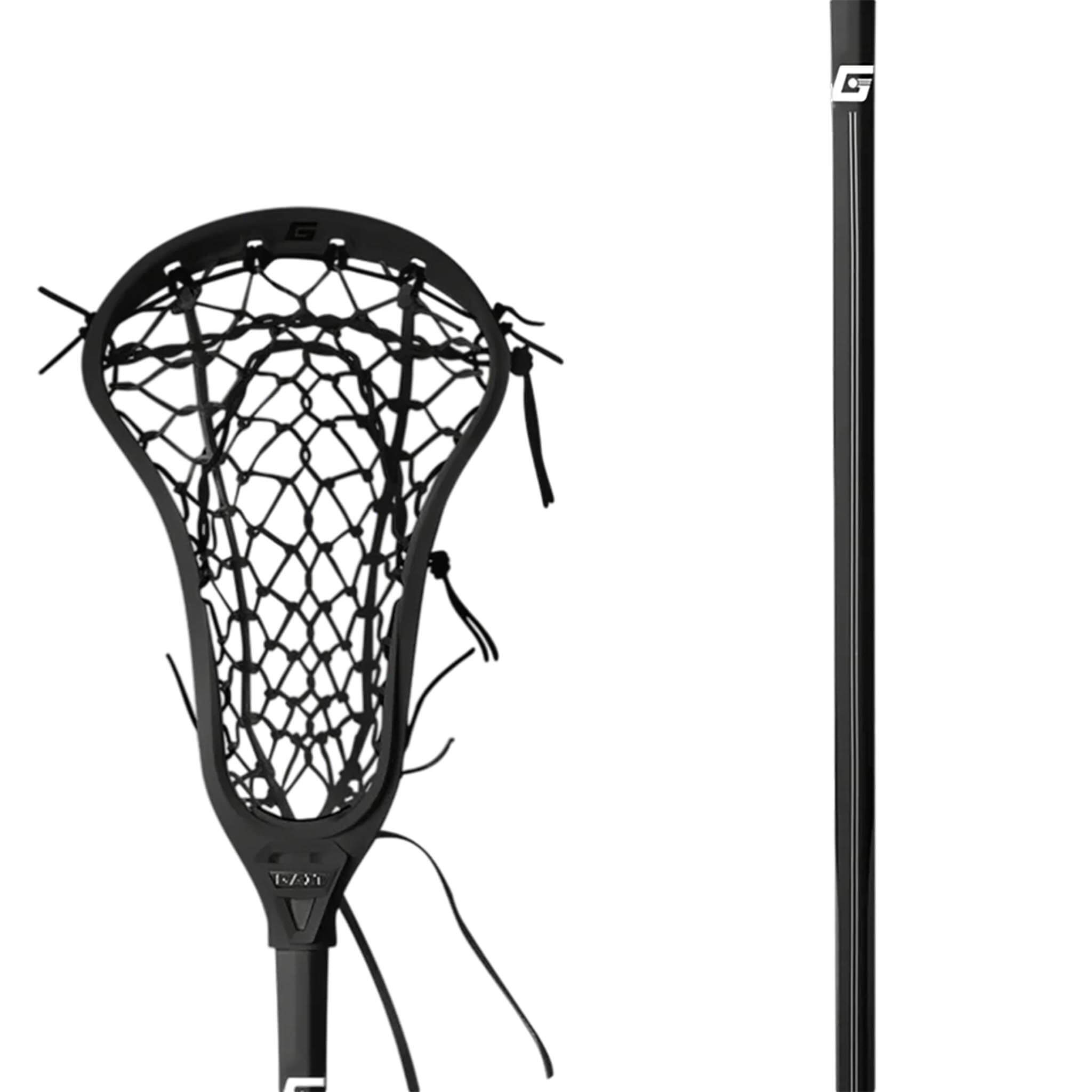 Gait Air 2 Flex Mesh Composite Complete Women's Lacrosse Stick - Black | Top String Lacrosse