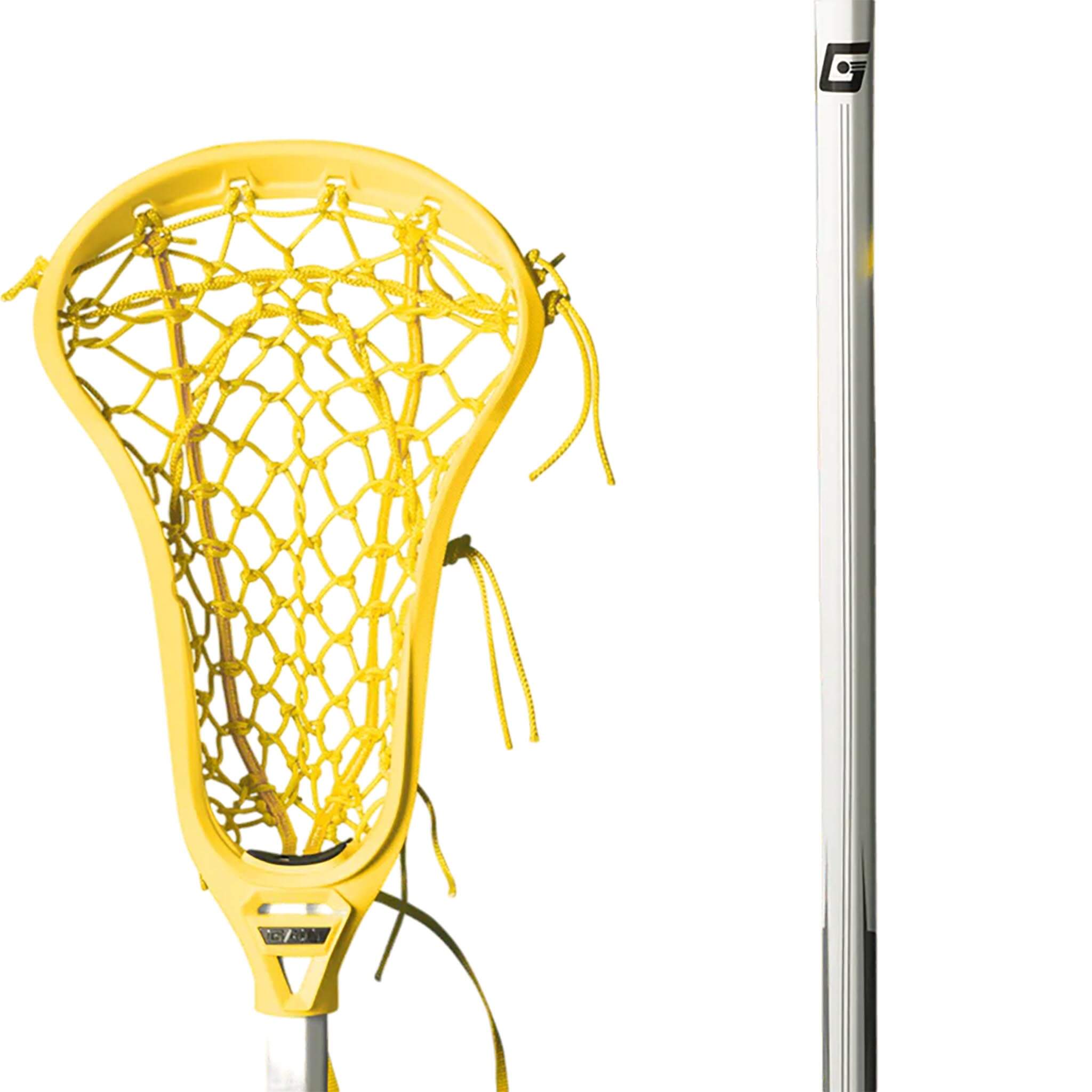 Gait Air 2 Flex Mesh Composite Complete Women's Lacrosse Stick - Yellow | Top String Lacrosse