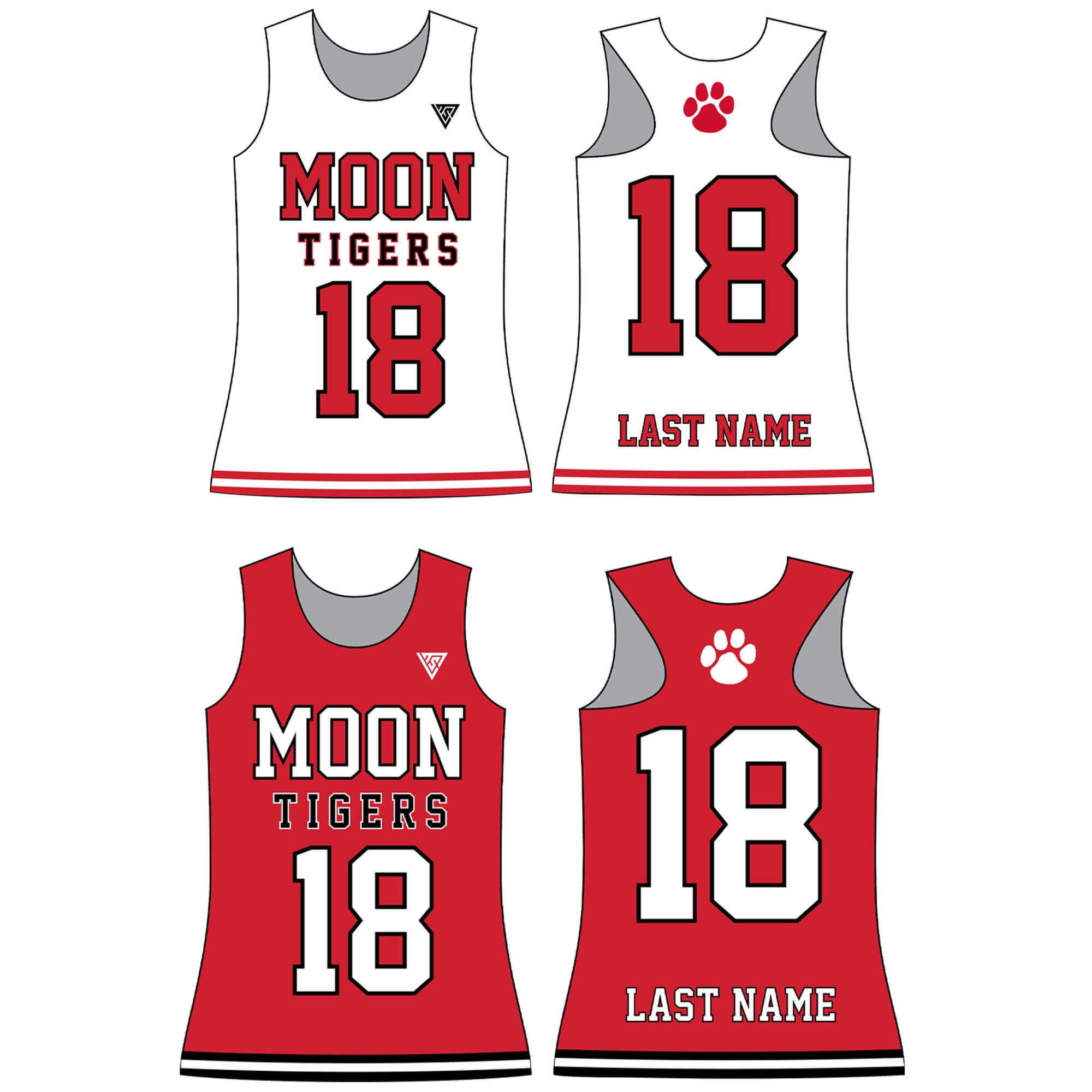 Moon Youth Girls Uniform Jersey