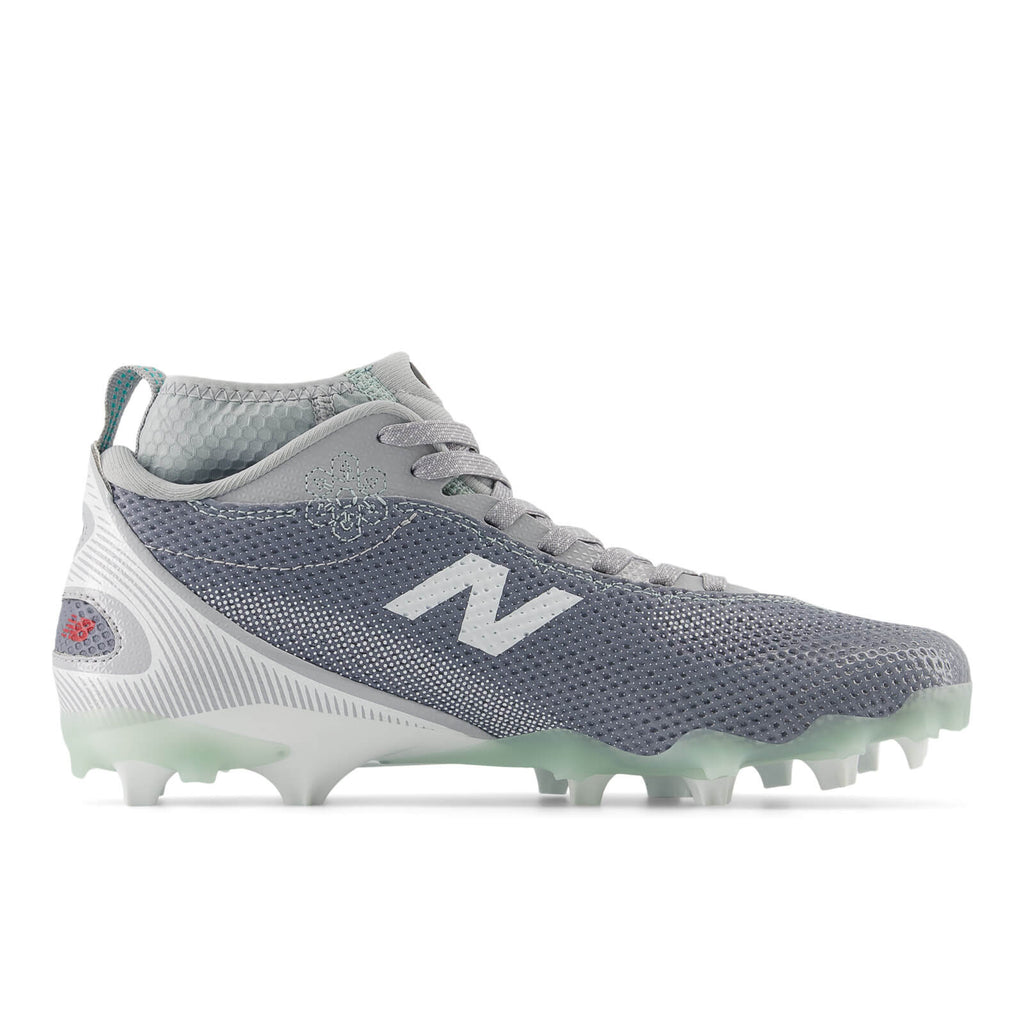 New Balance Freeze 5 Lacrosse Cleats Grey Top String Lacrosse