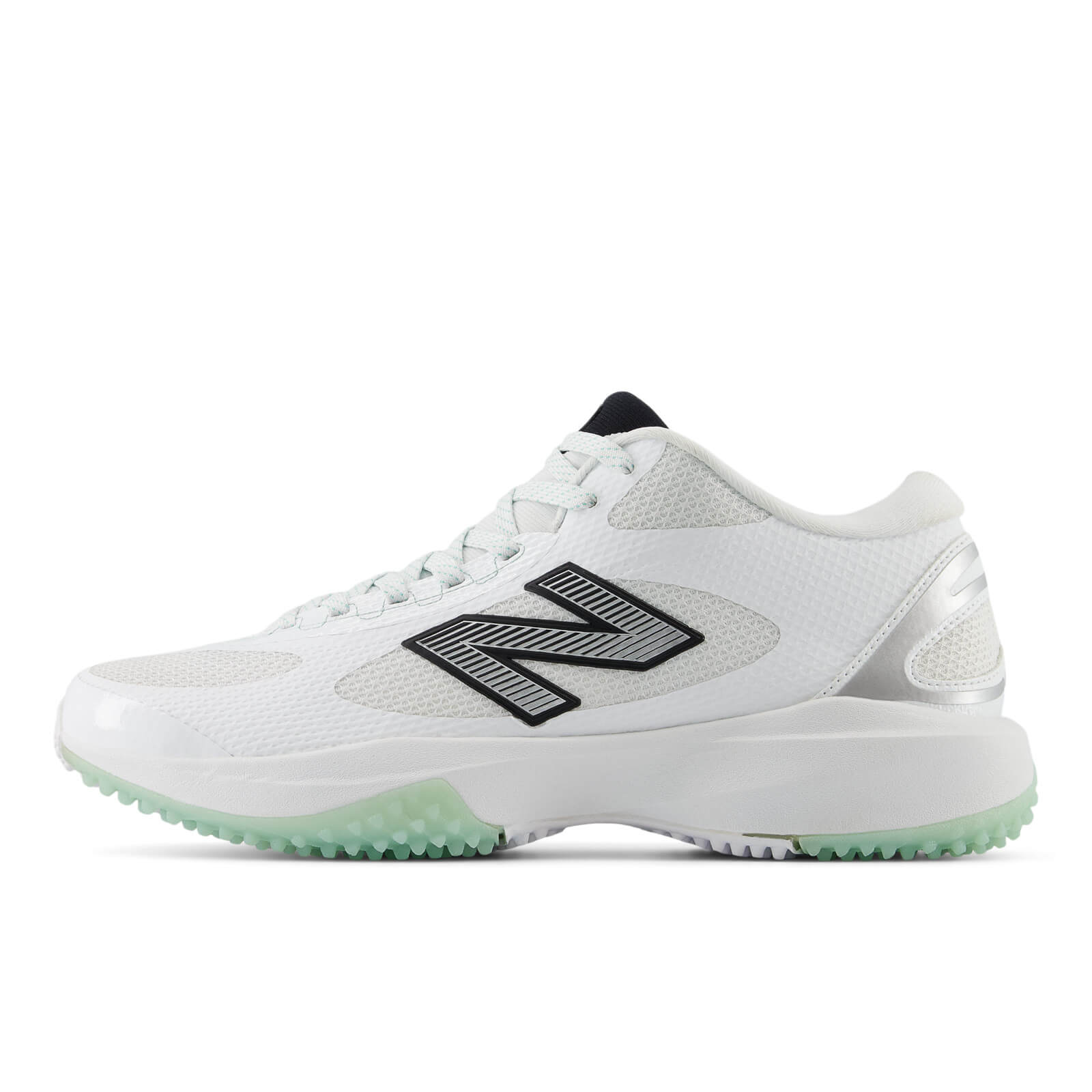 New Balance Freeze 5 Turf Lacrosse Cleats - White | Top String Lacrosse
