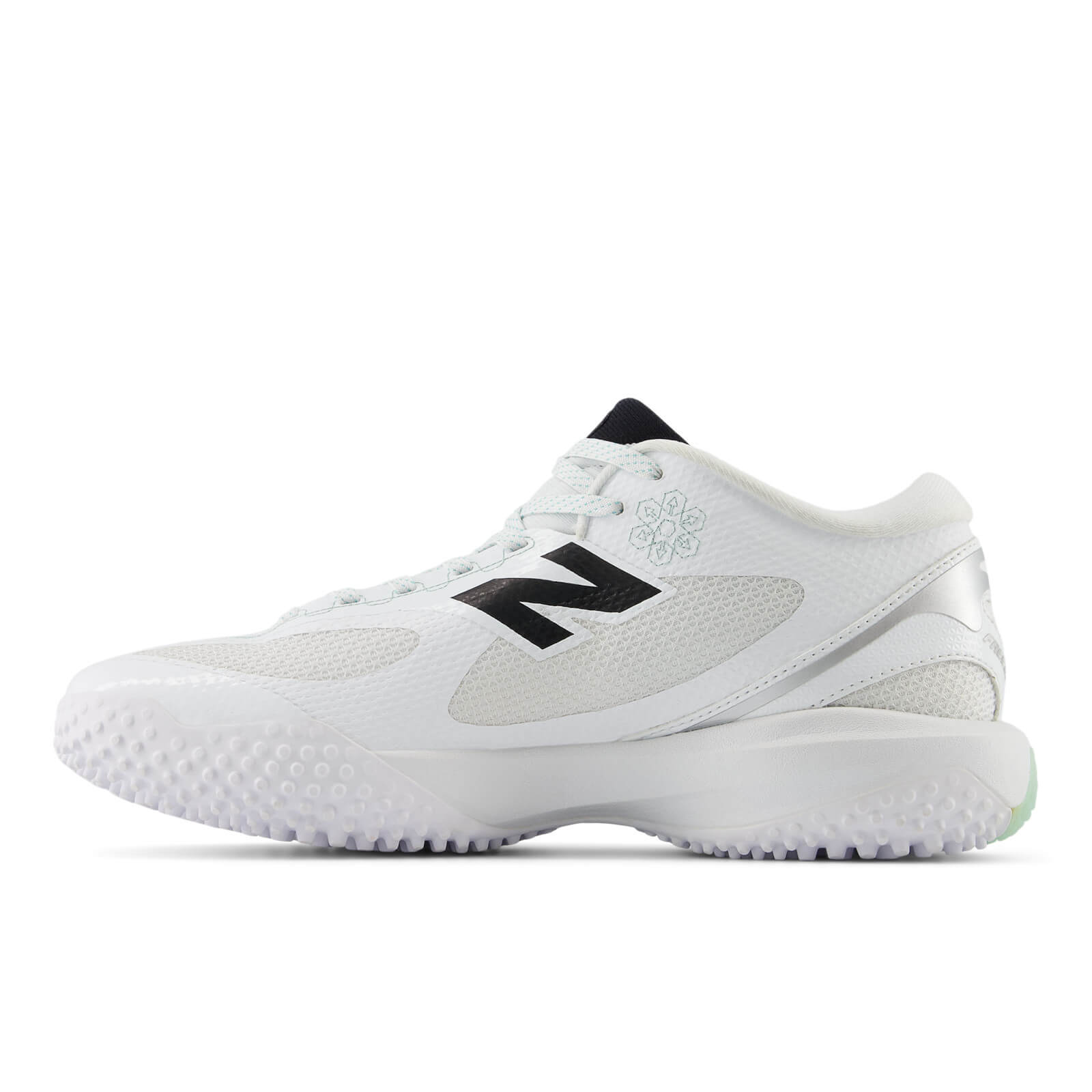 New Balance Freeze 5 Turf Lacrosse Cleats - White | Top String Lacrosse