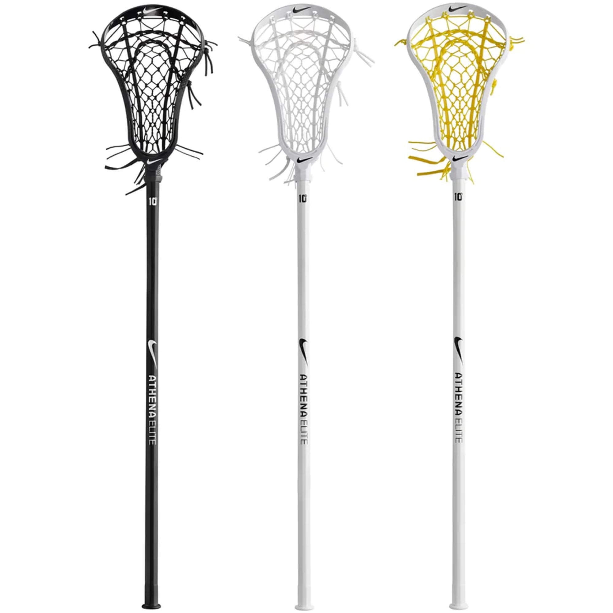 Nike Athena Elite 10 Degree Composite Complete Women's Lacrosse Stick | Top String Lacrosse