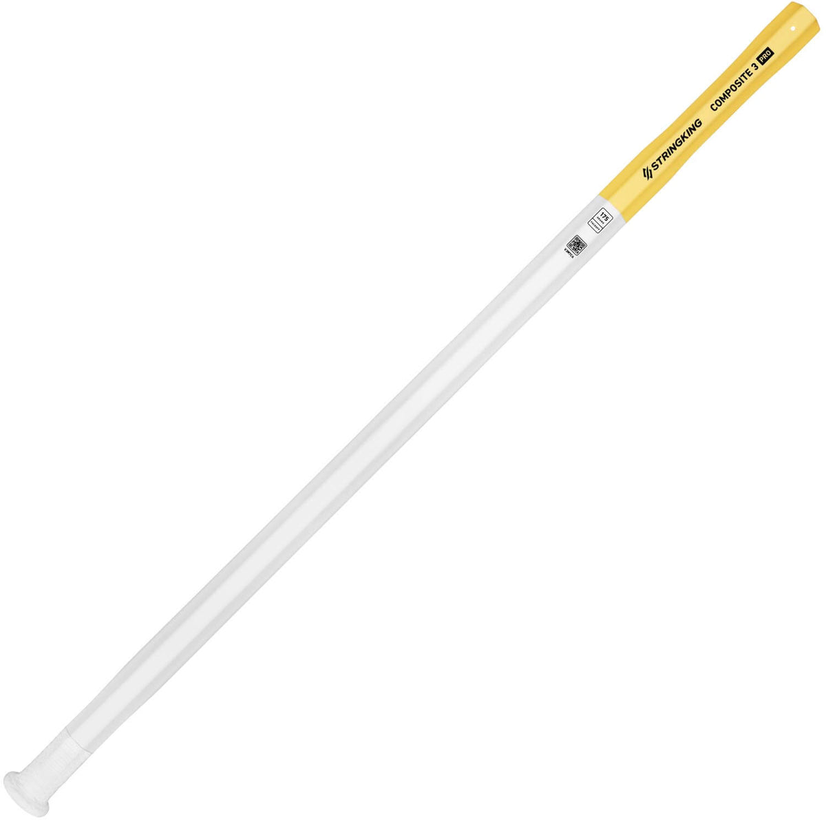 StringKing Composite 3 Pro Faceoff Lacrosse Shaft - white - 175 | Top String Lacrosse