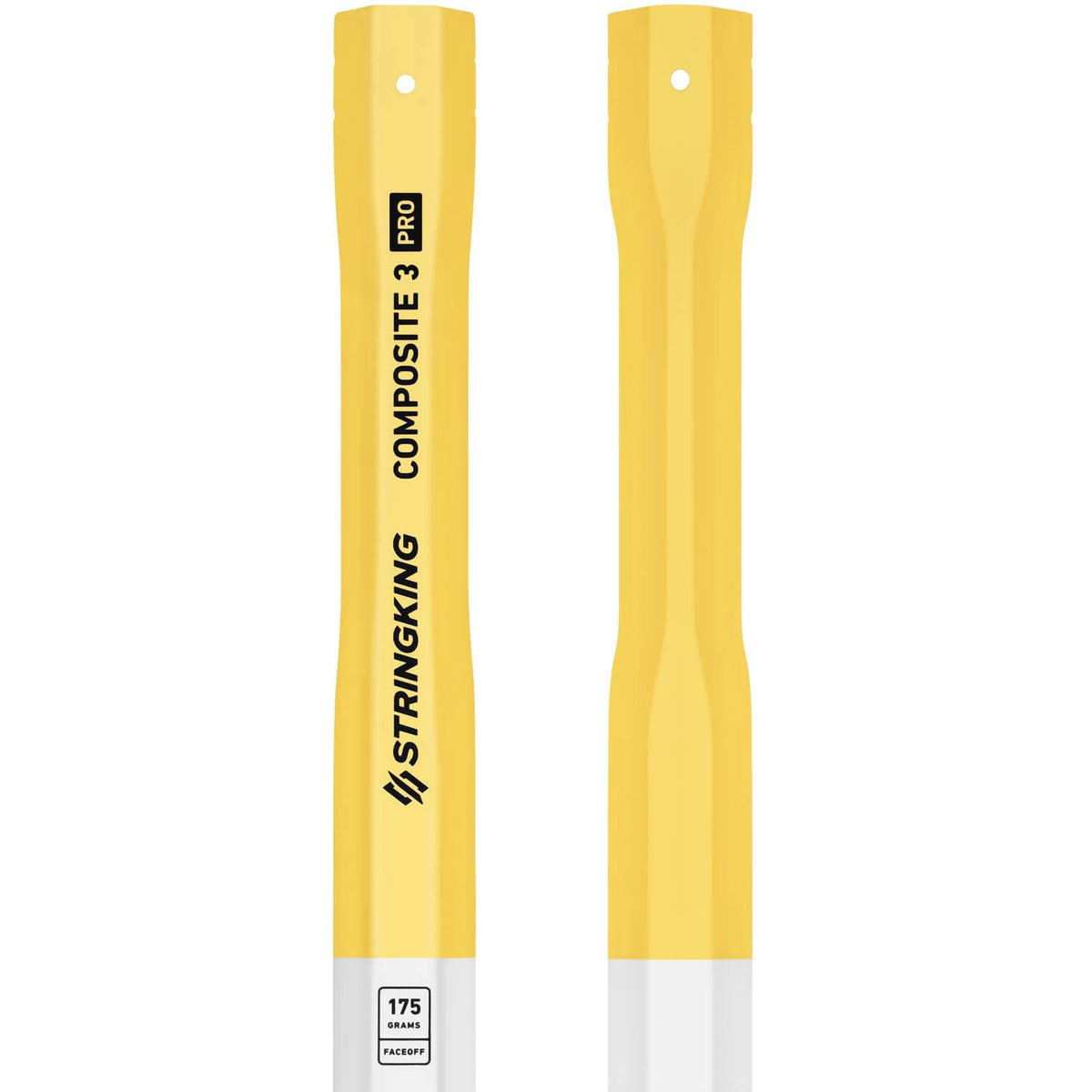 StringKing Composite 3 Pro Faceoff Lacrosse Shaft - white - 175 | Top String Lacrosse