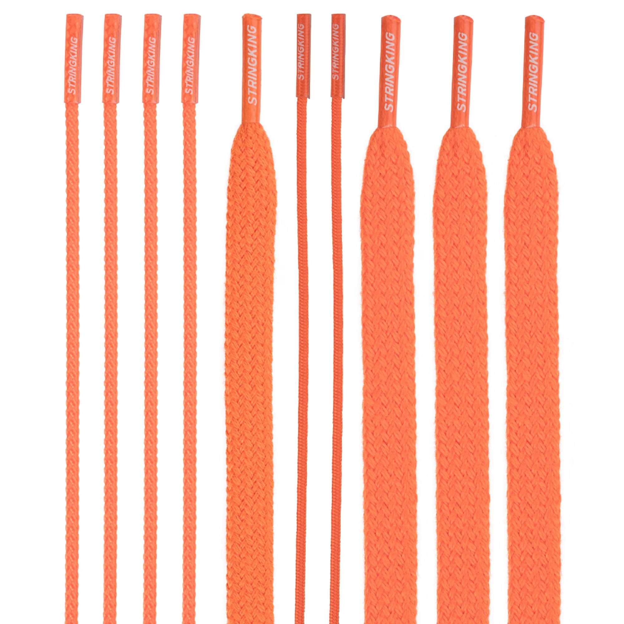 StringKing Lacrosse String Kit -Orange - Top String Lacrosse