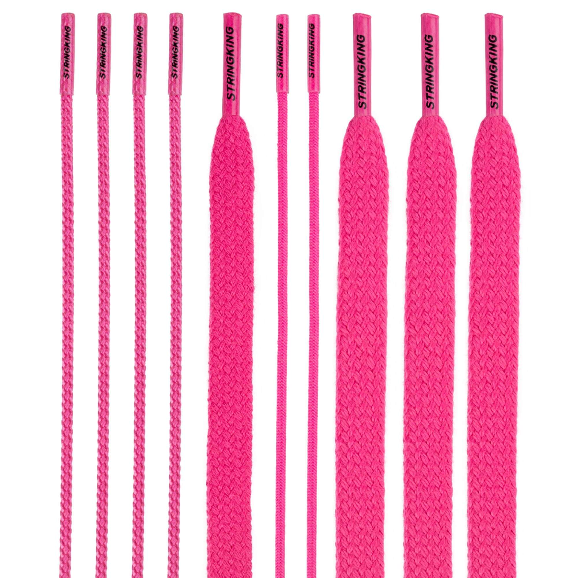 StringKing Lacrosse String Kit -Pink - Top String Lacrosse