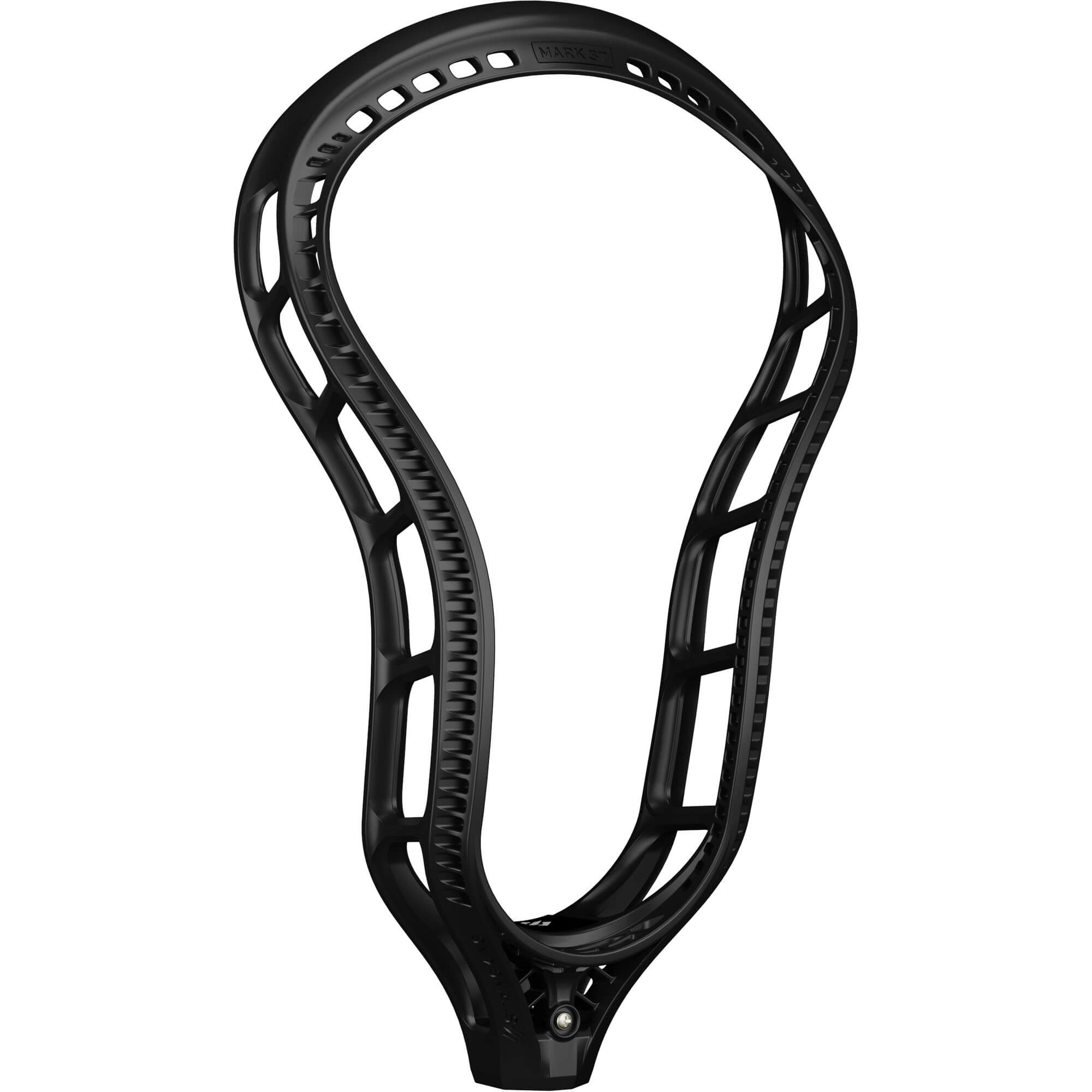 StringKing Mark 3T Lacrosse Head - Black | Top String Lacrosse