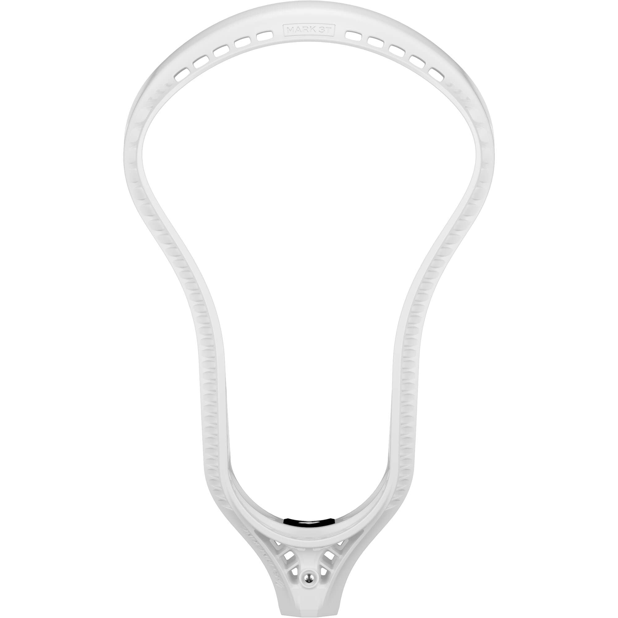 StringKing Mark 3T Lacrosse Head - White | Top String Lacrosse