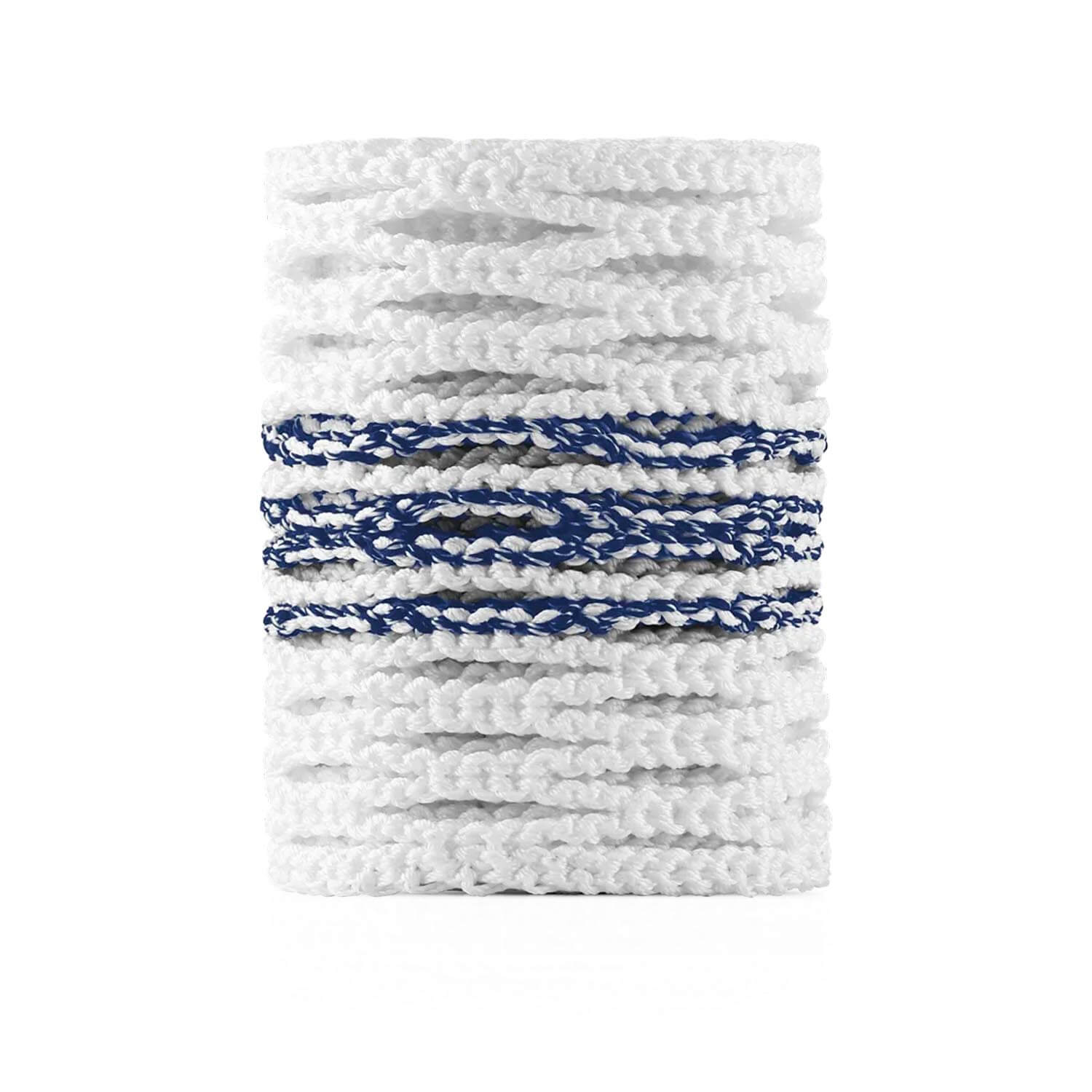 StringKing Type 5x Tracer Lacrosse Mesh - navy and white | Top String Lacrosse