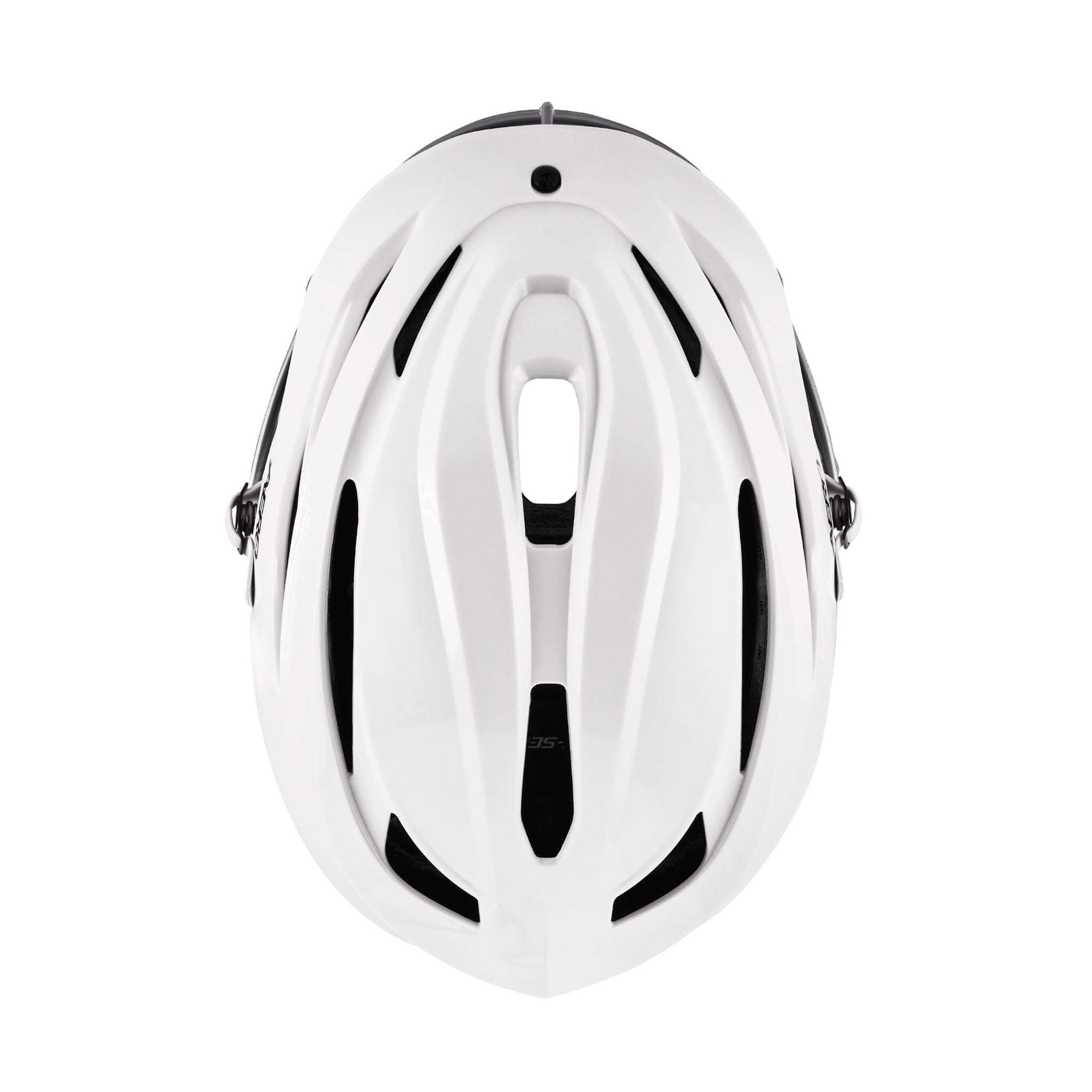 STX Aero Lacrosse Helmet - White Shell - Silver Mask | Top String Lacrosse