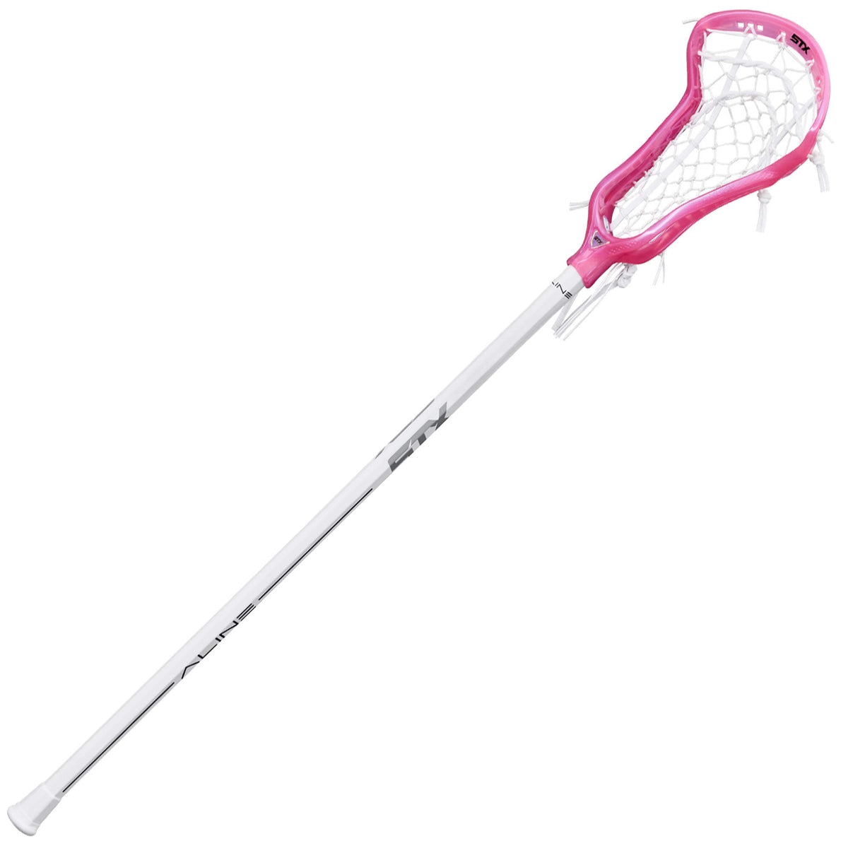 STX Aline LE Bubblegum Lock Pocket Composite Complete Women's Lacrosse Stick | Top String Lacrosse