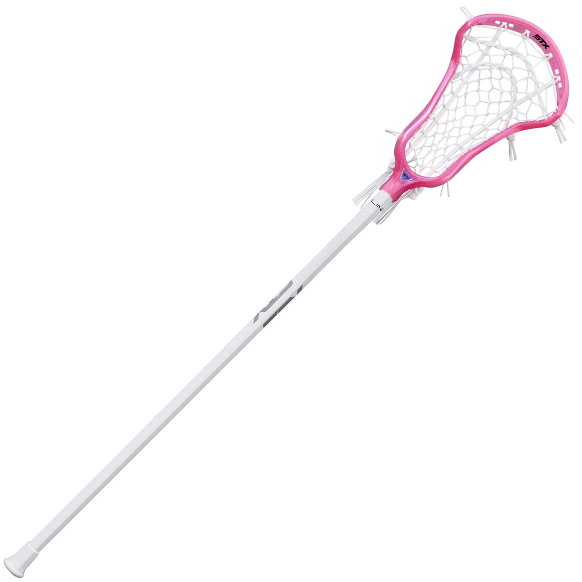 STX Aline LE Bubblegum Lock Pocket Composite Complete Women's Lacrosse Stick | Top String Lacrosse