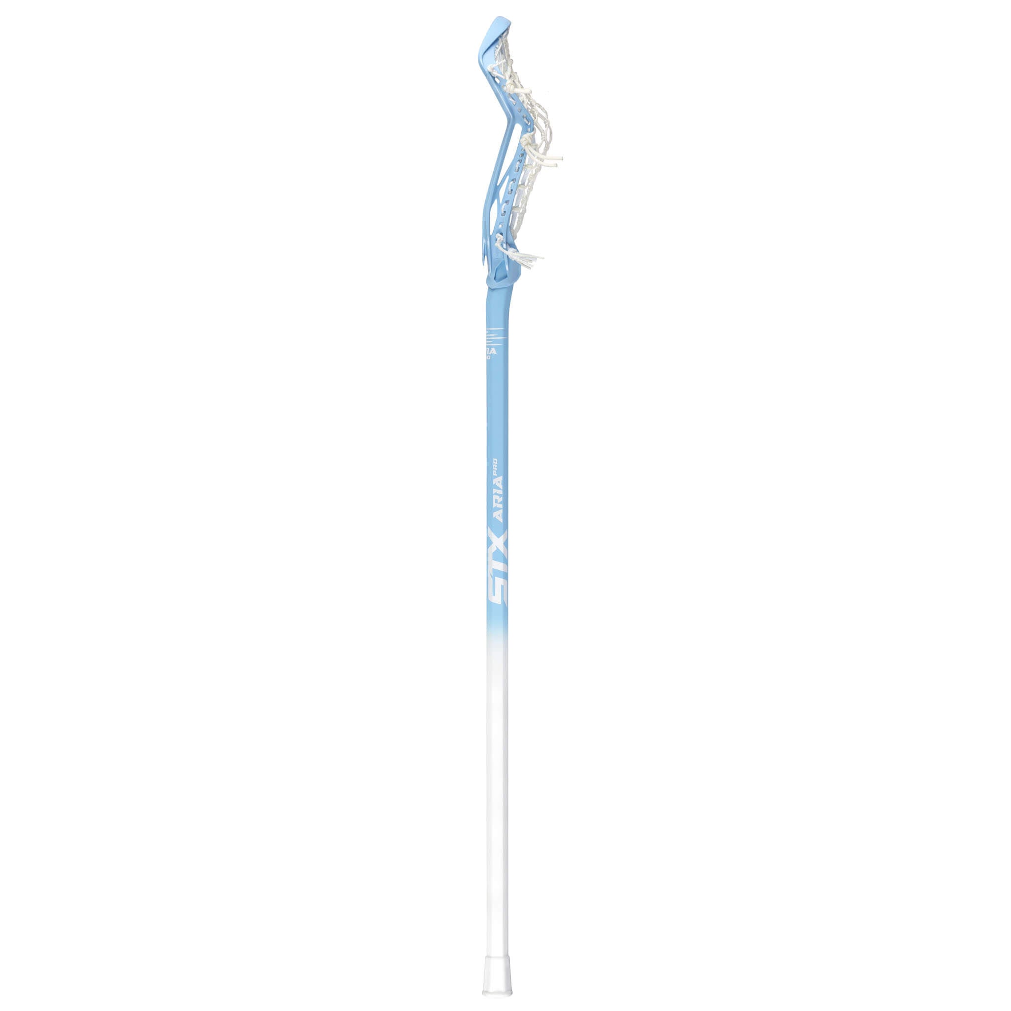 STX Aria Pro Lock Pocket - Carolina Blue - Composite Complete Women's Lacrosse Stick | Top String Lacrosse