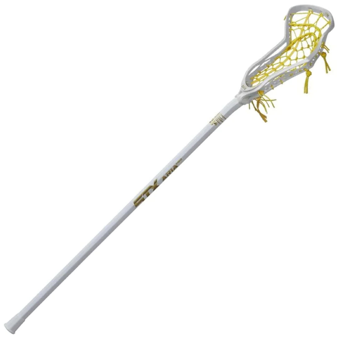 STX Aria Pro Lock Pocket 10 Degree Composite Complete Women's Lacrosse Stick - Top String Lacrosse