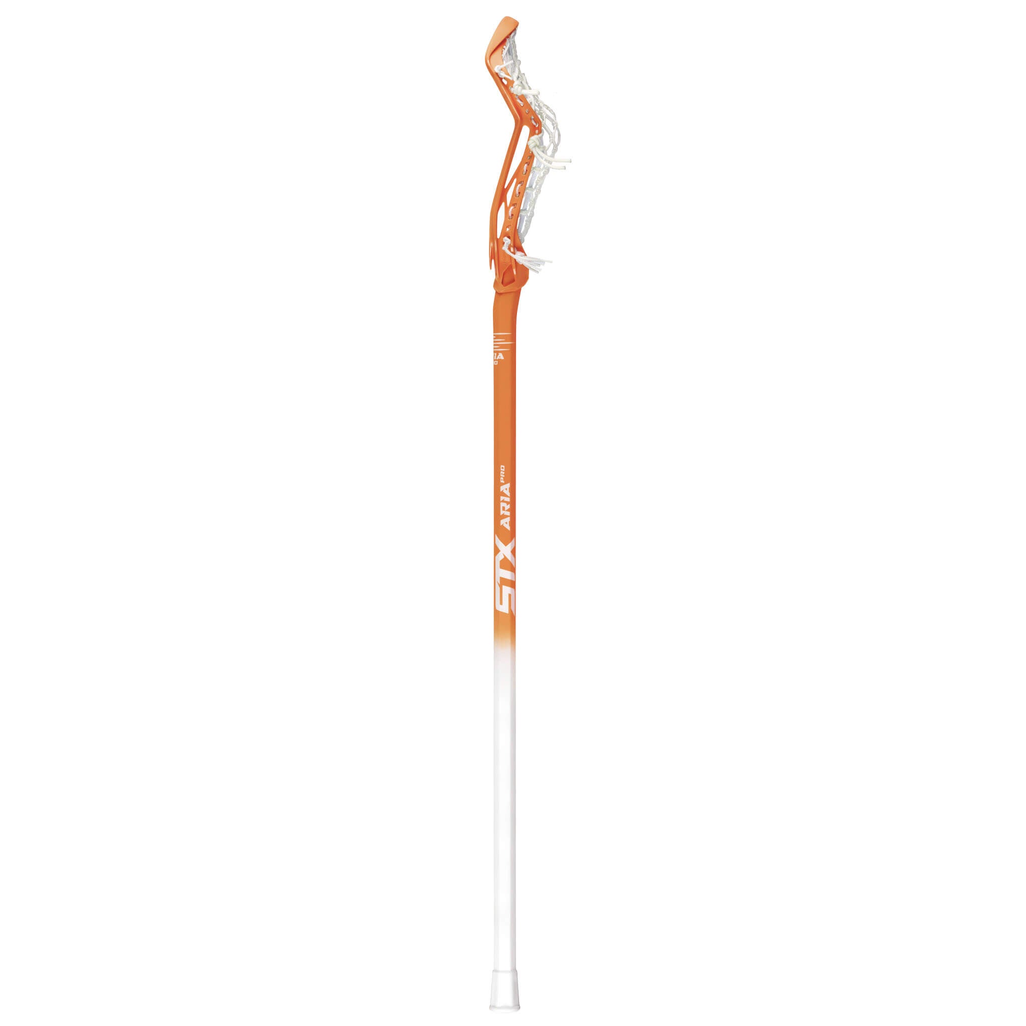 STX Aria Pro Lock Pocket - Orange - Composite Complete Women's Lacrosse Stick | Top String Lacrosse