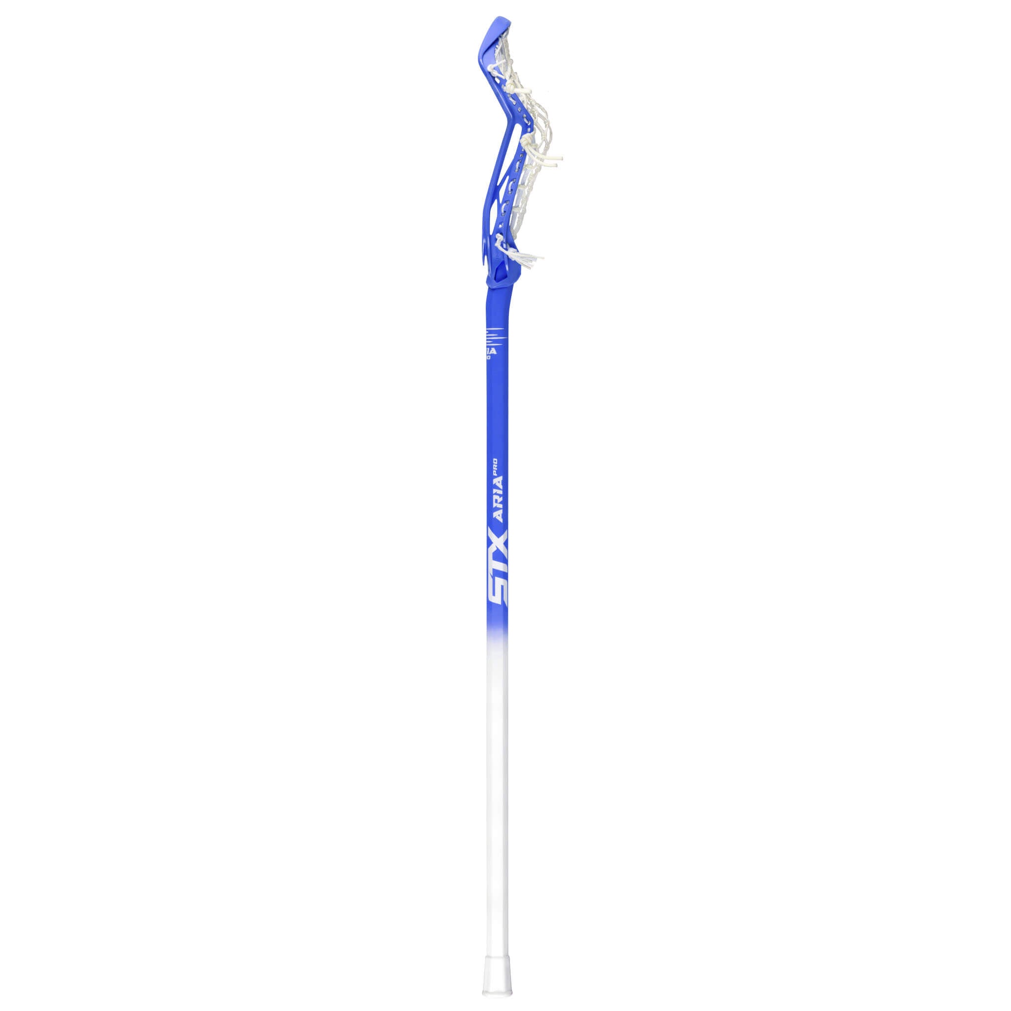 STX Aria Pro Lock Pocket - Royal Blue - Composite Complete Women's Lacrosse Stick | Top String Lacrosse