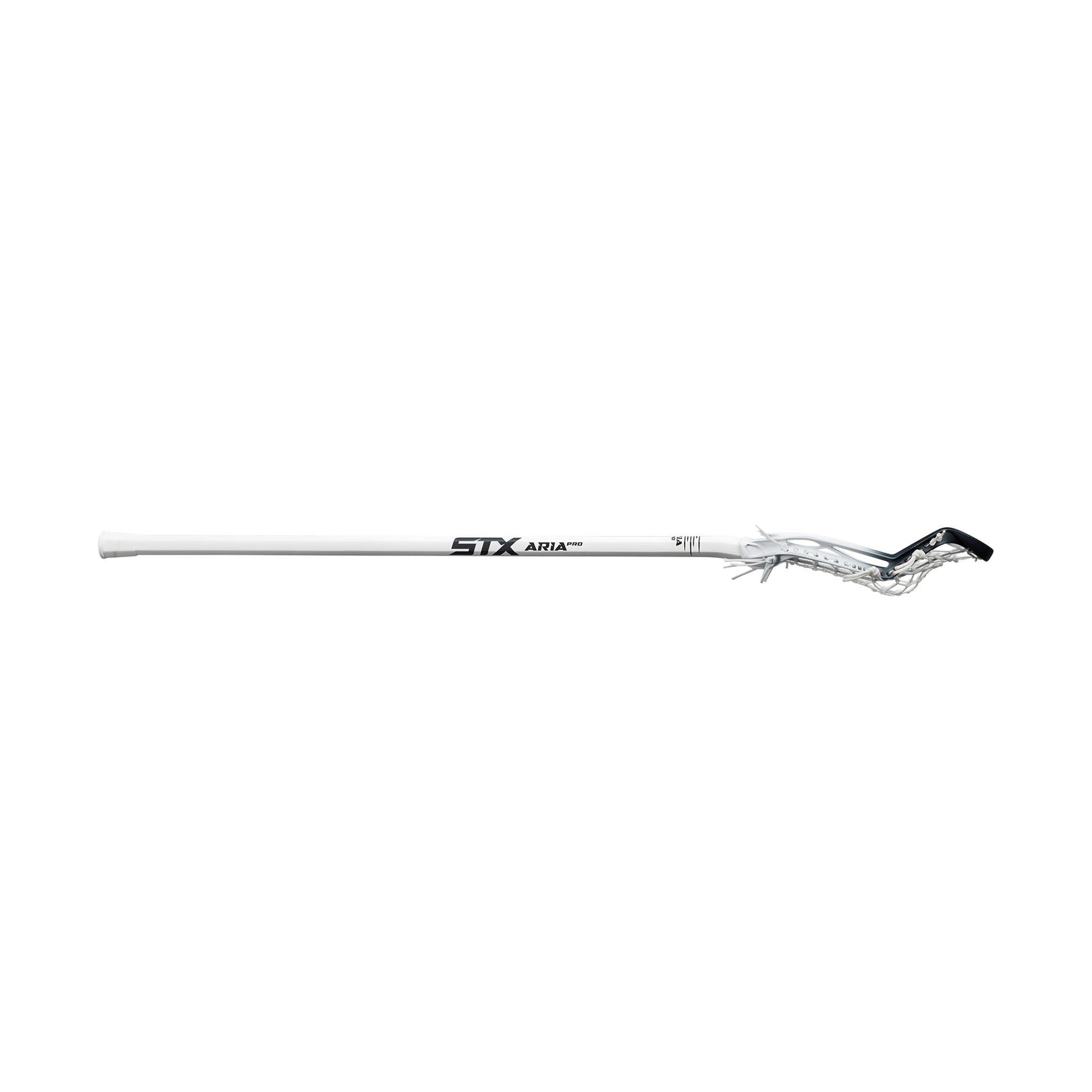 STX Aria Pro LE Blue Steel Complete Women's Lacrosse Stick | Top String Lacrosse