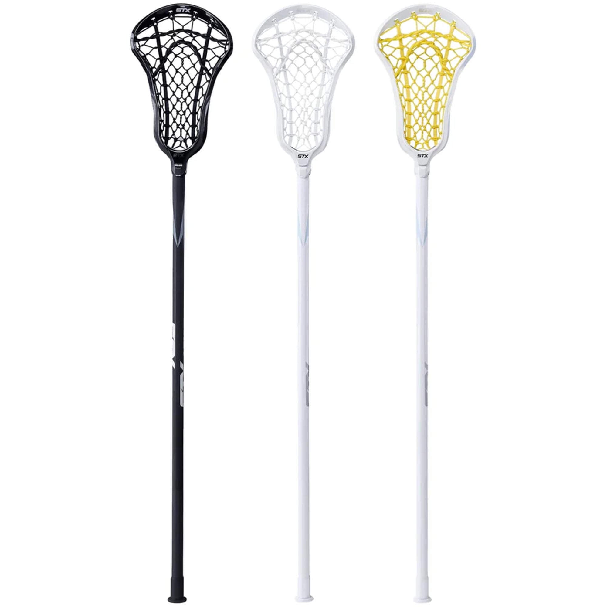 STX Aria Pro-M Lock Pocket 10 Degree Composite Complete Women's Lacrosse Stick | Top String Lacrosse