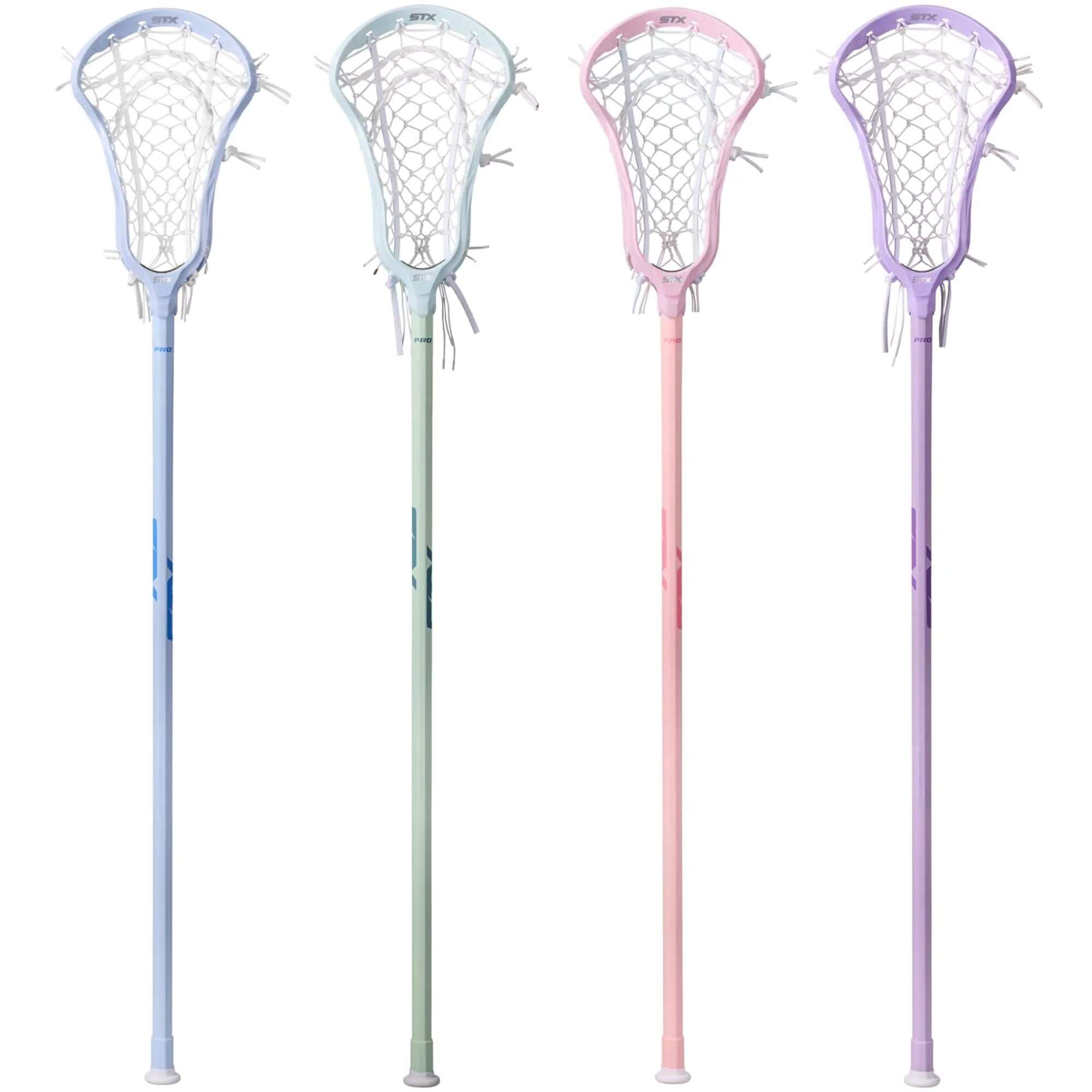 STX Aria Pro-M Pastel 10 Degree Composite Complete Women's Lacrosse Stick | Top String Lacrosse