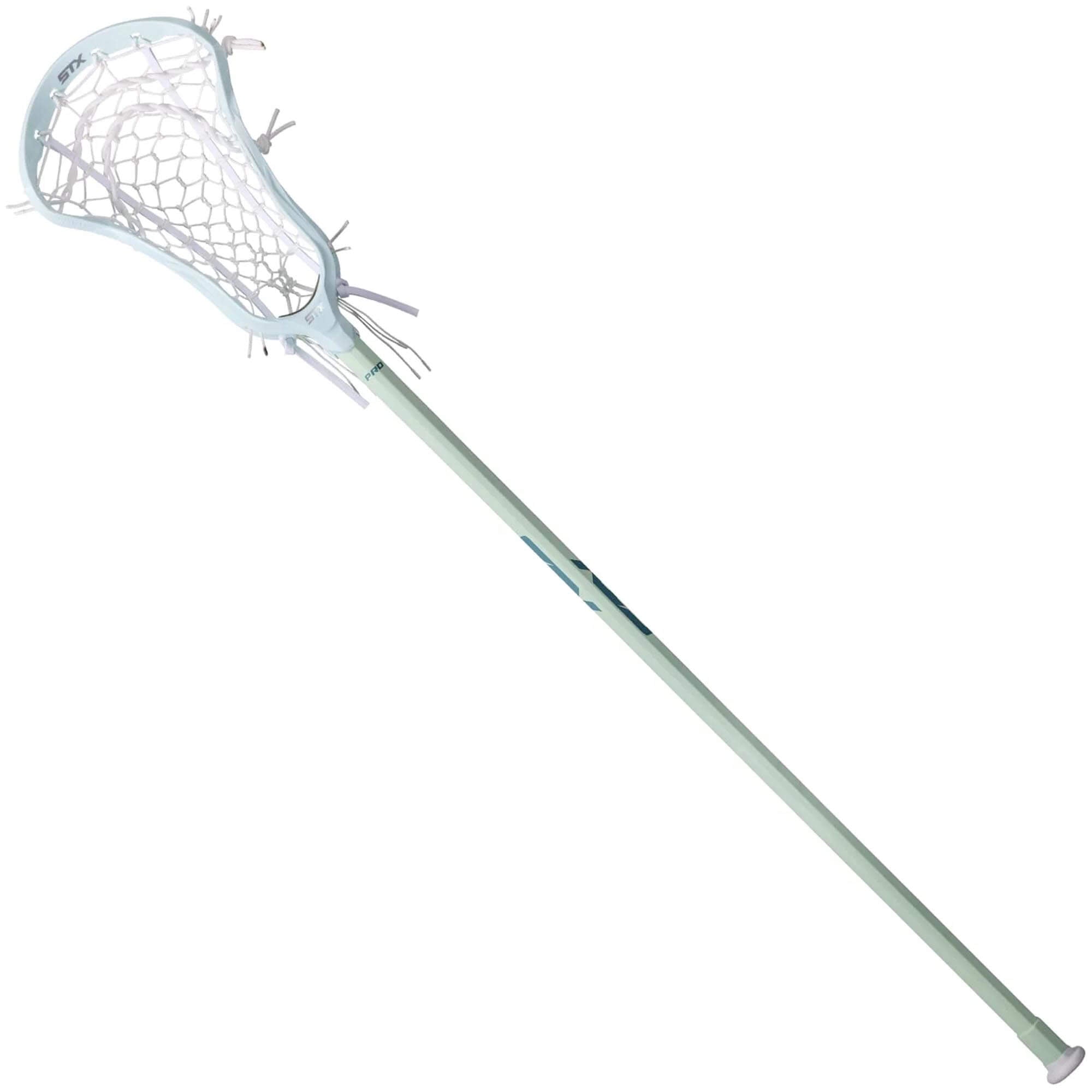 STX Aria Pro-M Pastel 10 Degree Composite Complete Women's Lacrosse Stick - Green | Top String Lacrosse