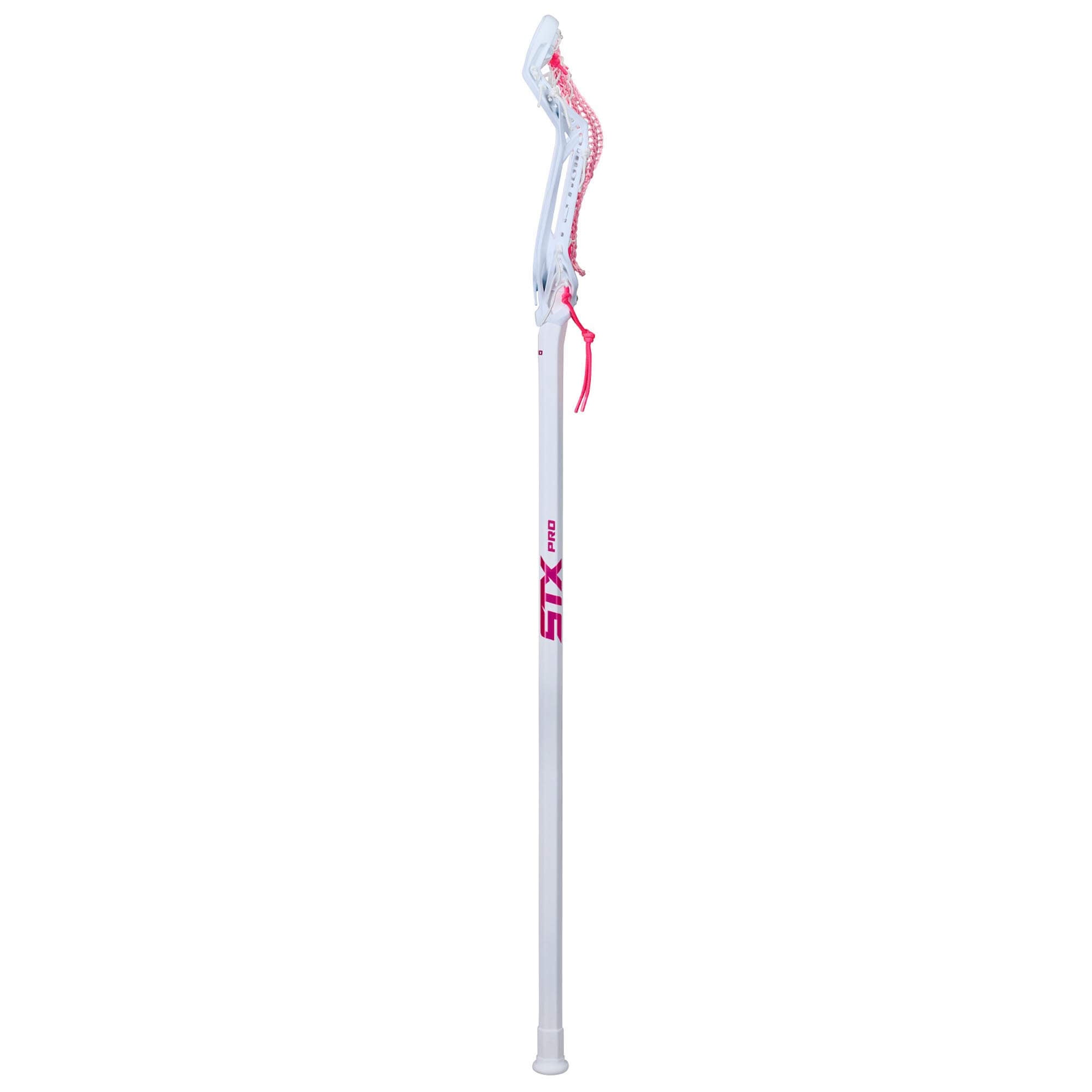STX Aria Pro-M Pink X Armor Mesh 10 Degree Composite Complete Women's Lacrosse Stick | Top String Lacrosse