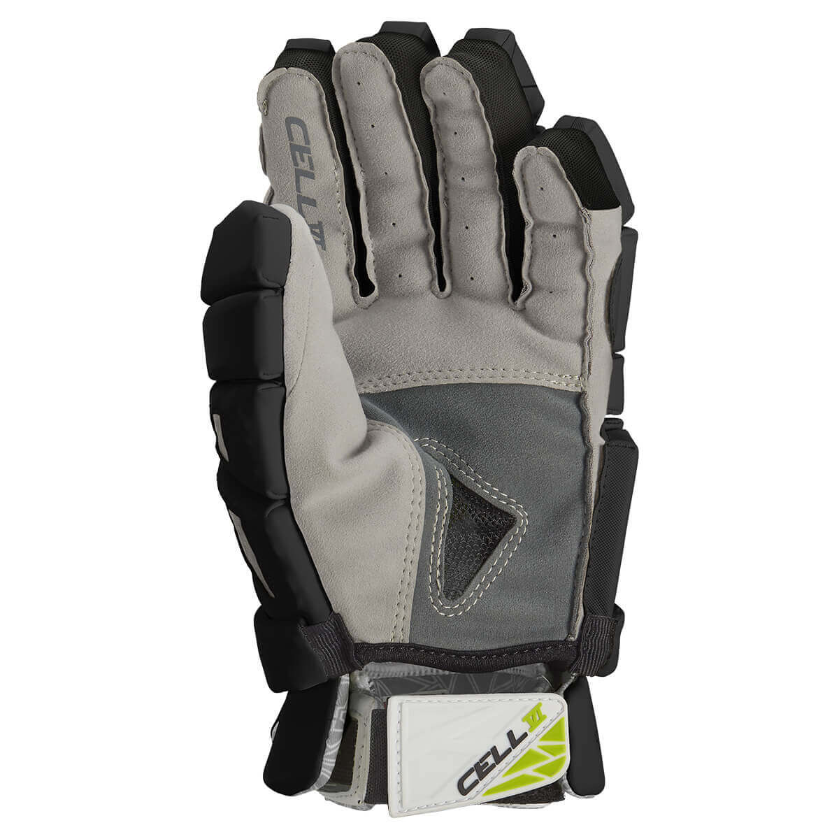 STX Cell 6 Lacrosse Gloves - Black | Top String Lacrosse