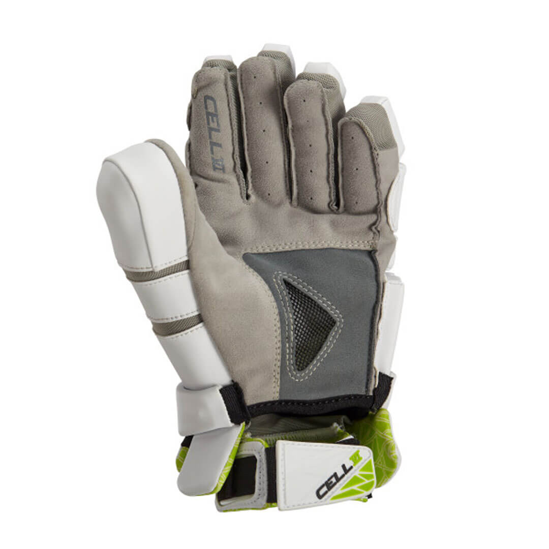 STX Cell VI Lacrosse Goalie Gloves - Top String Lacrosse