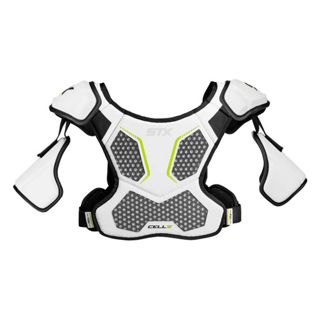 STX Cell VI Lacrosse Shoulder Pads - Top String Lacrosse