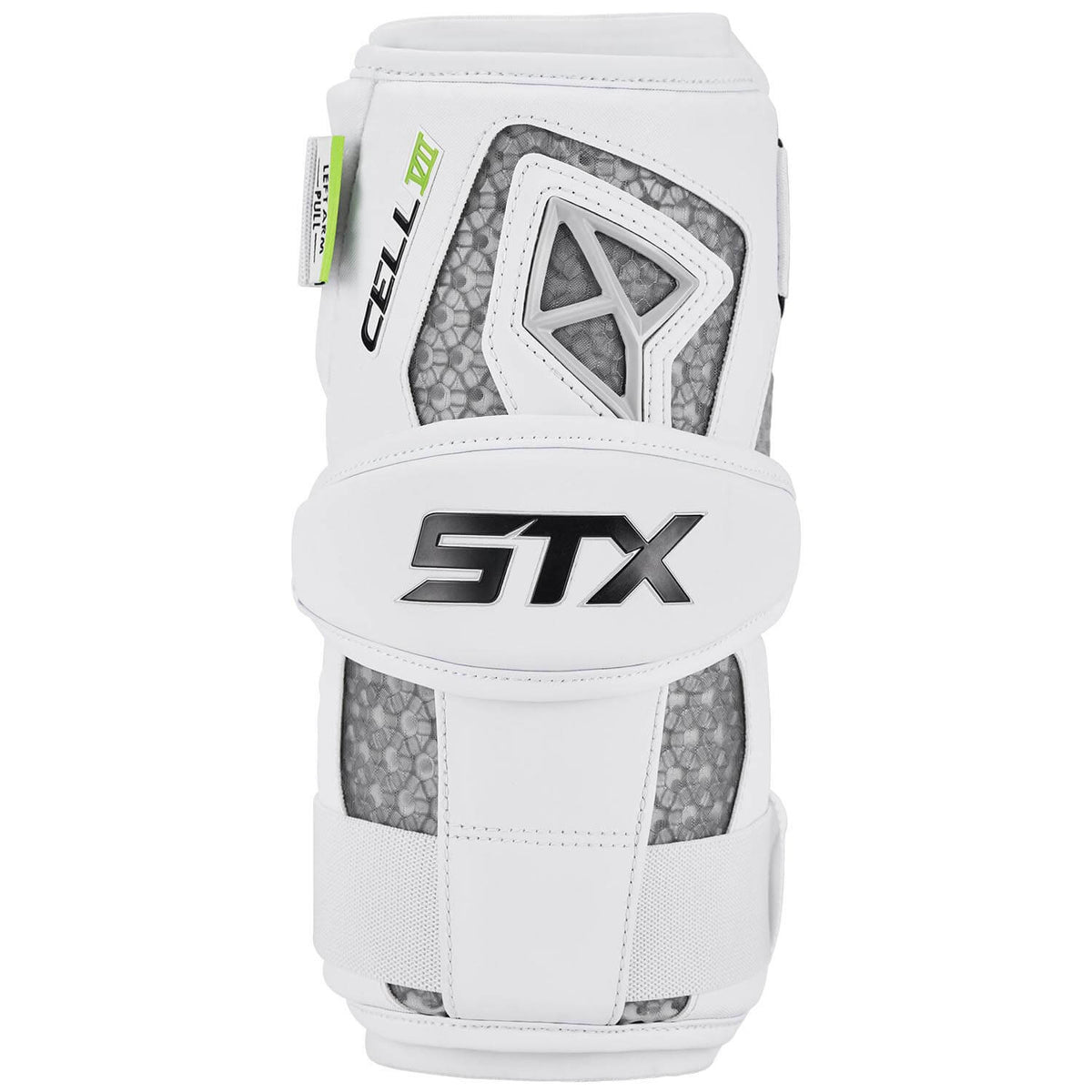 STX Cell VII Lacrosse Arm Pads - white | Top String Lacrosse