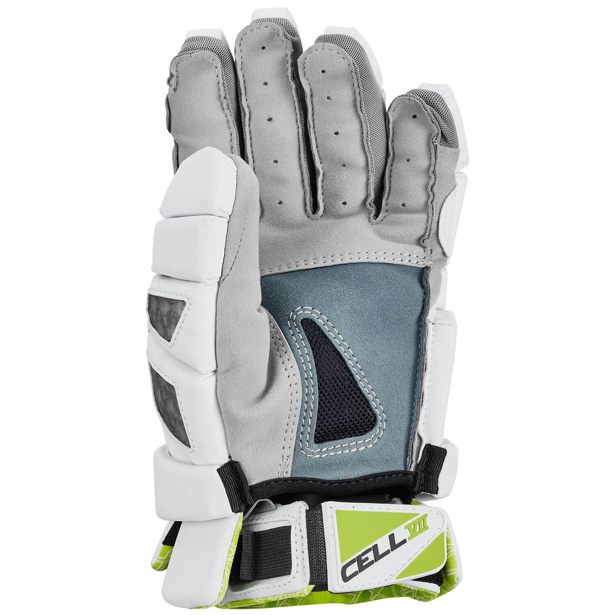 STX Cell VII Lacrosse Gloves - white | Top String Lacrosse