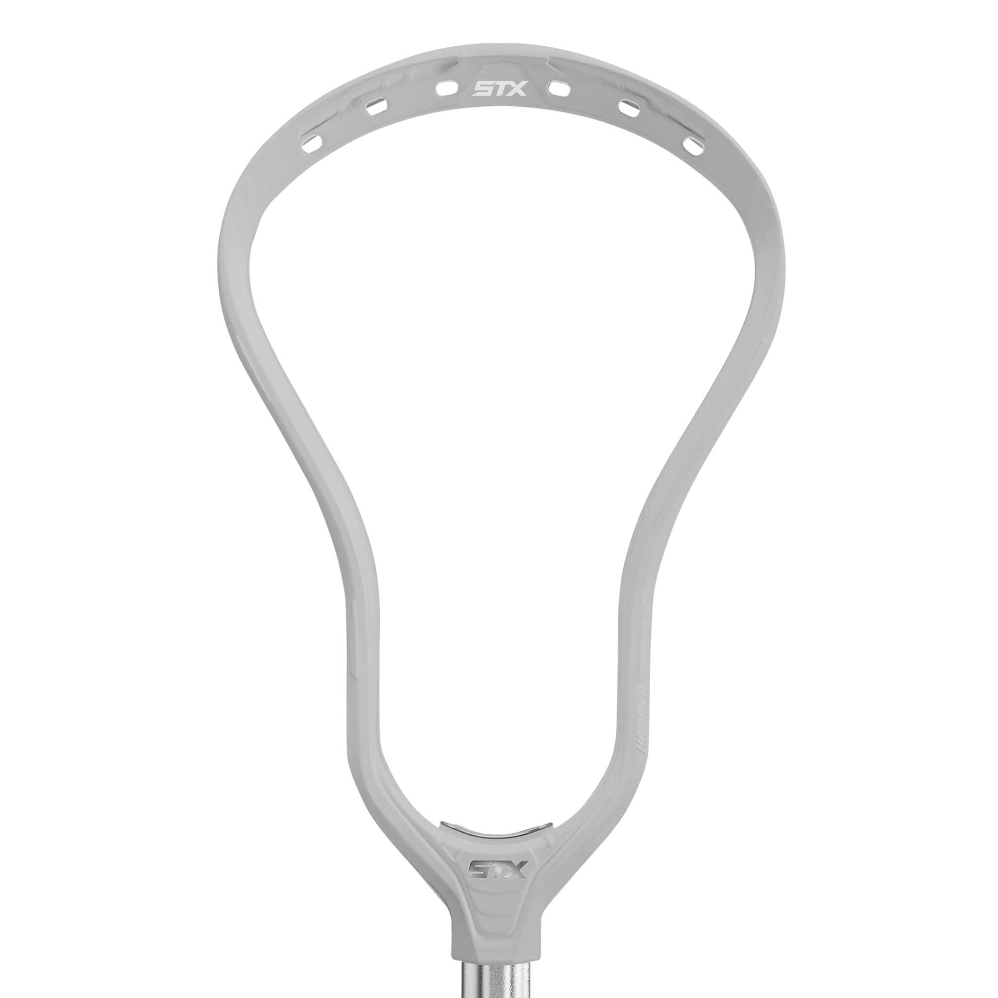 STX Hammer 1K Limited Edition Grey Lacrosse Head - Front | Top String Lacrosse