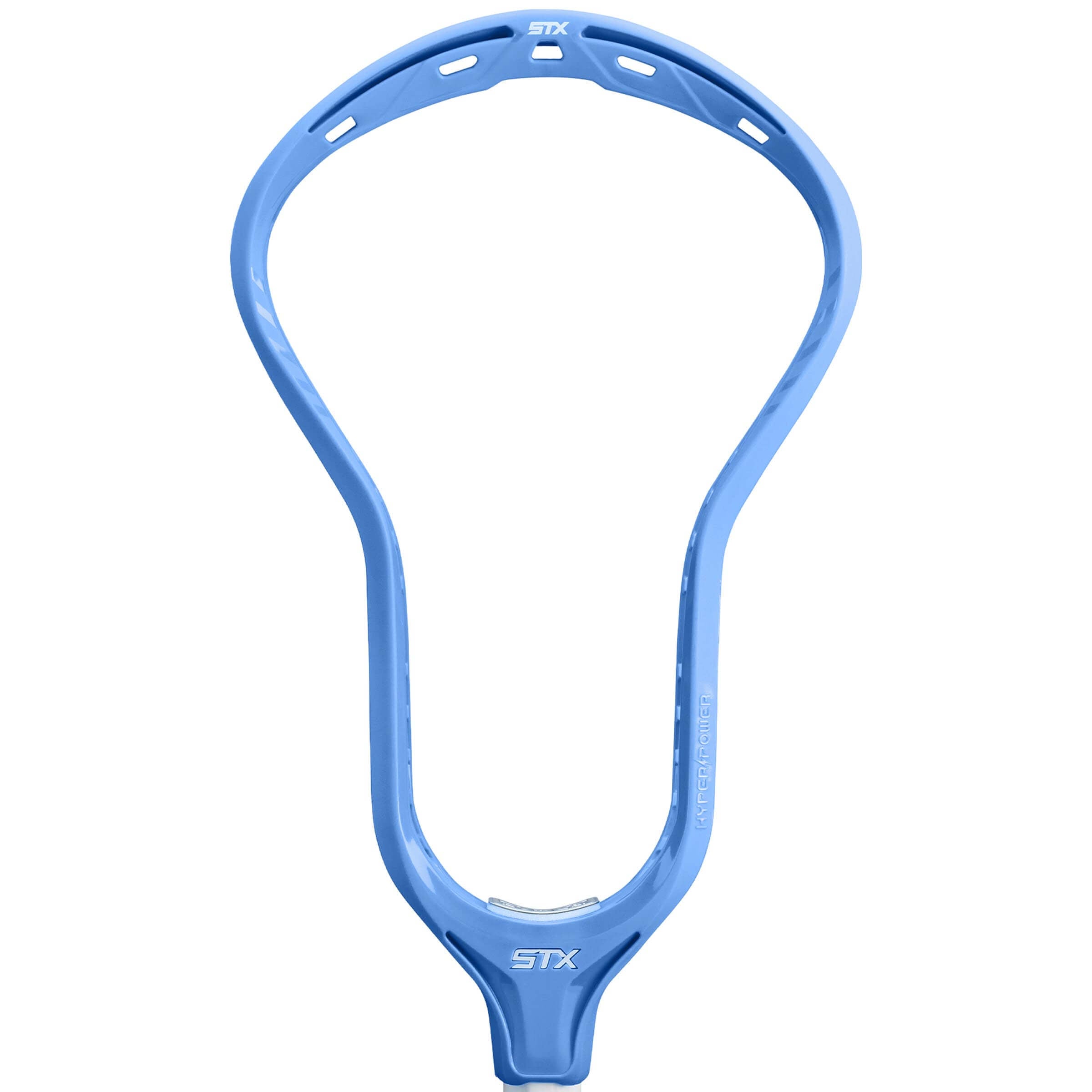 STX Hyper Power Columbia Blue Lacrosse Head | Top String Lacrosse
