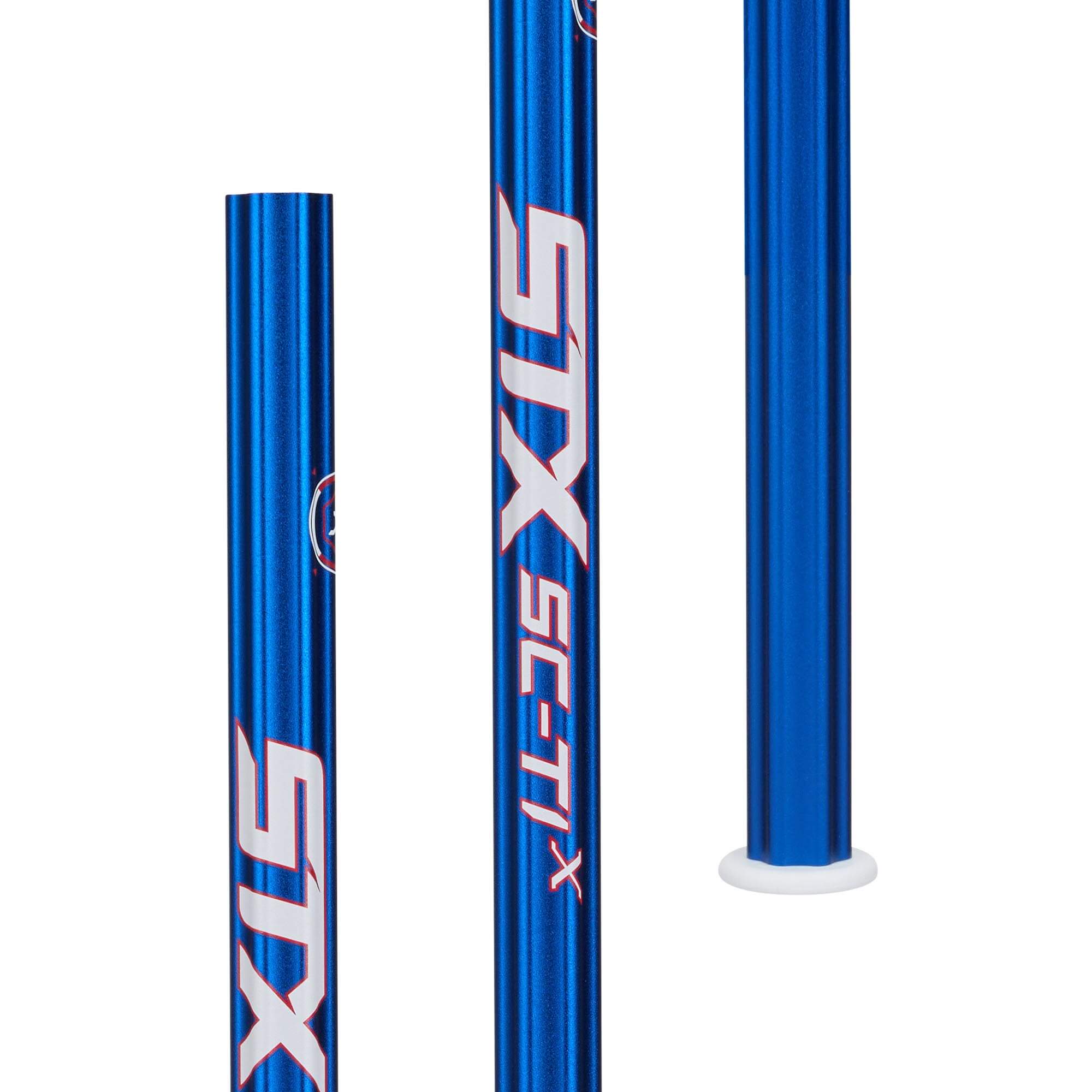 STX Sc-Ti X USA Blue Attack Lacrosse Shaft | Top String Lacrosse