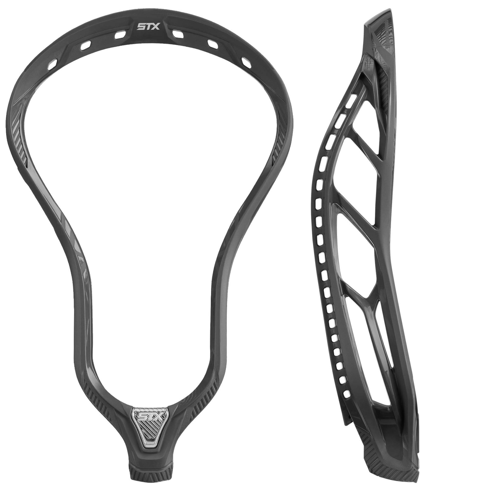 STX Magnet 2K Lacrosse Head - Grey | Top String Lacrosse