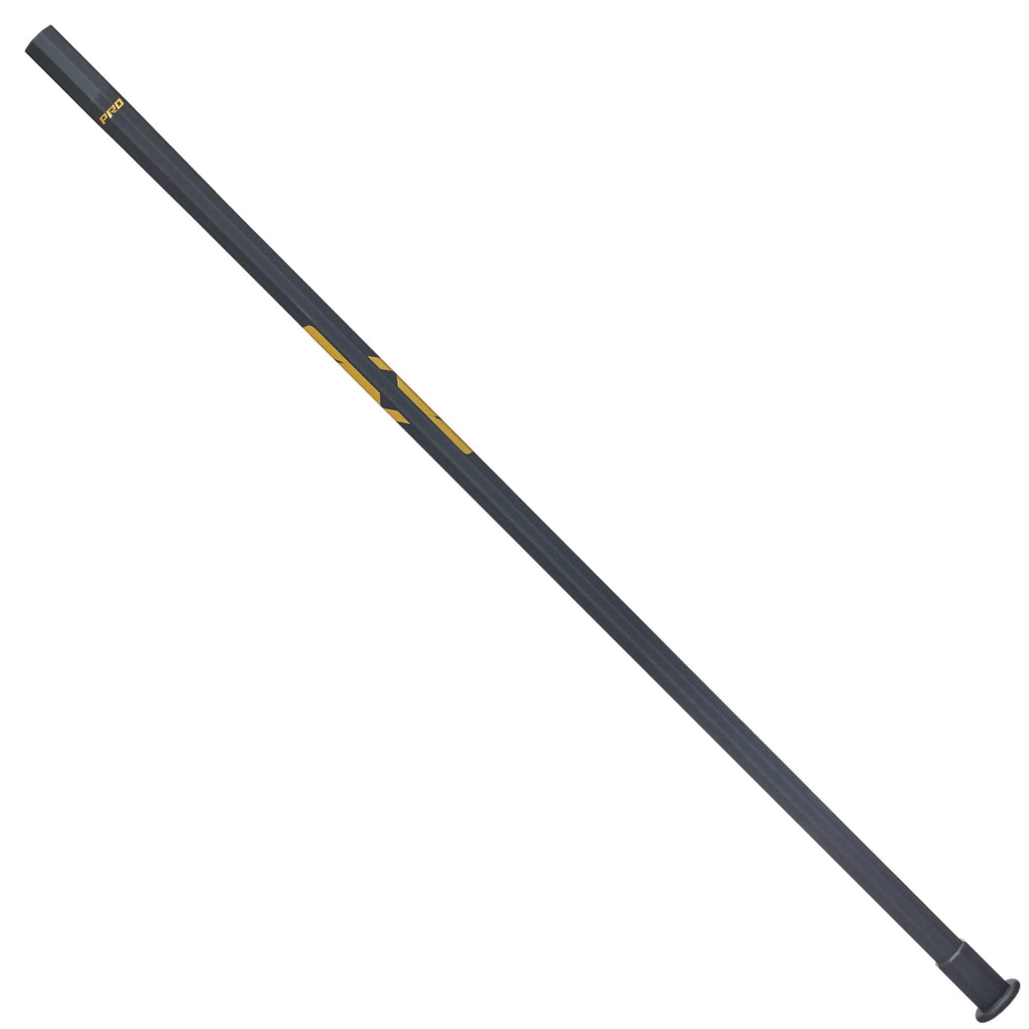STX Pro 10 Degree Women's Composite Lacrosse Shaft - Black and Gold | Top String Lacrosse