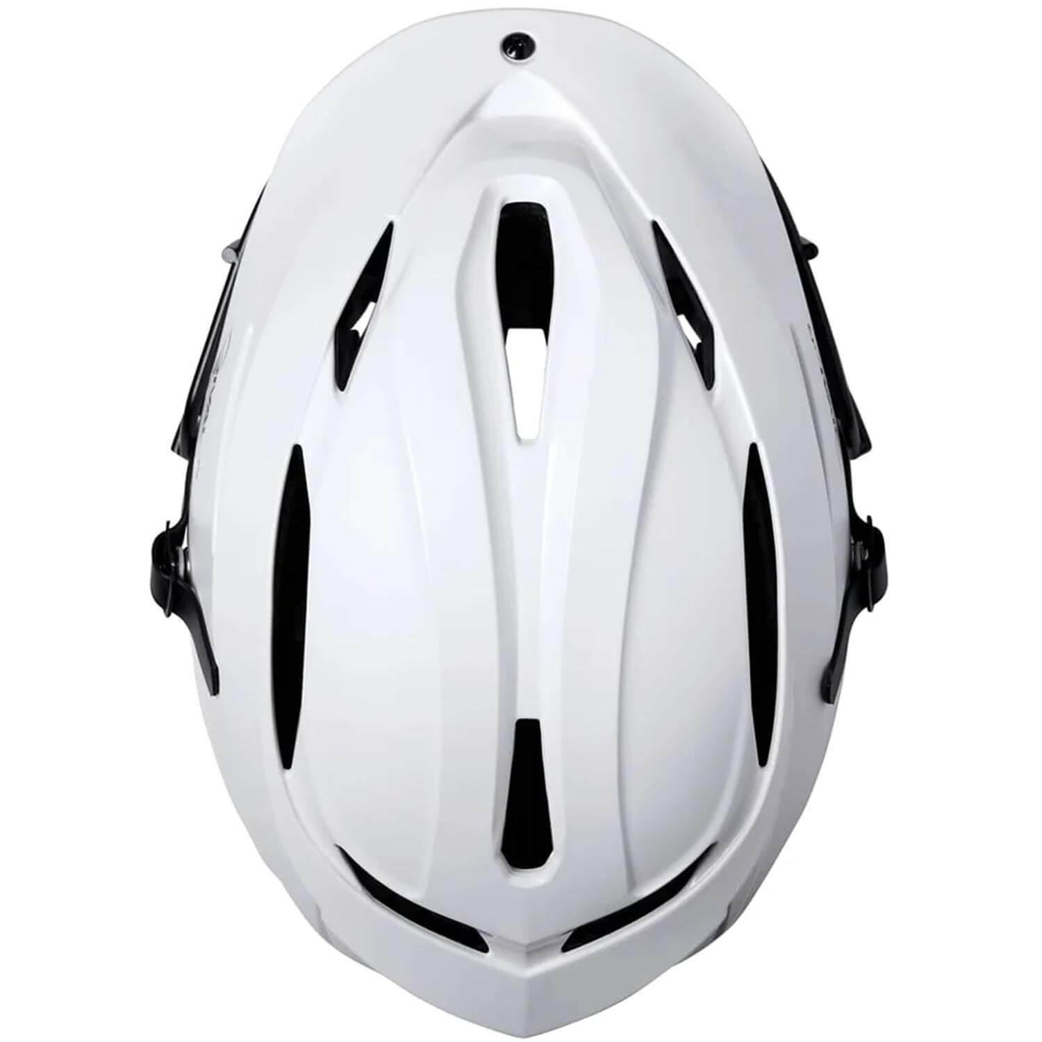 STX Rival Jr Youth White Lacrosse Helmet | Top String Lacrosse