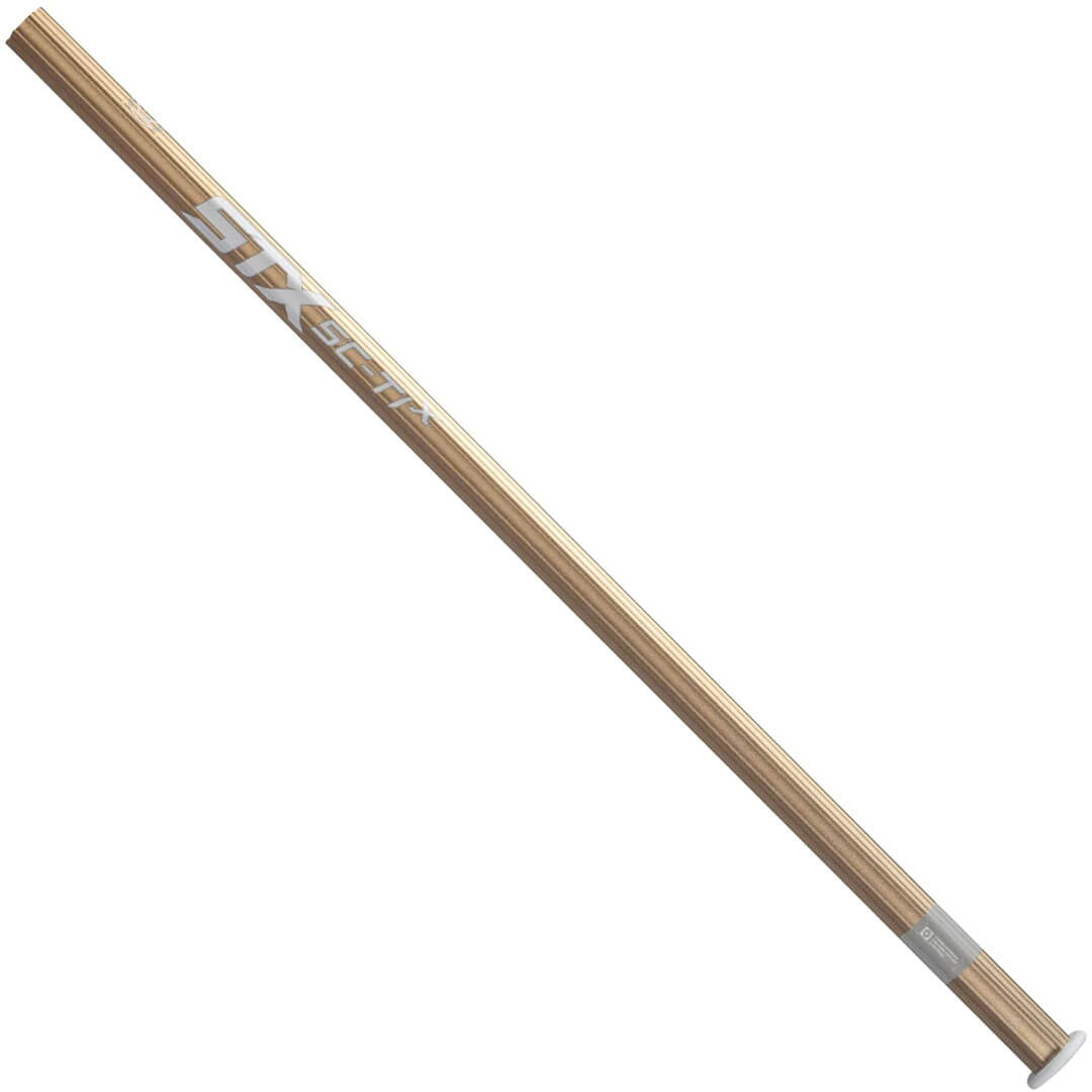 STX Sc-Ti X Gold Attack Lacrosse Shaft | Top String Lacrosse