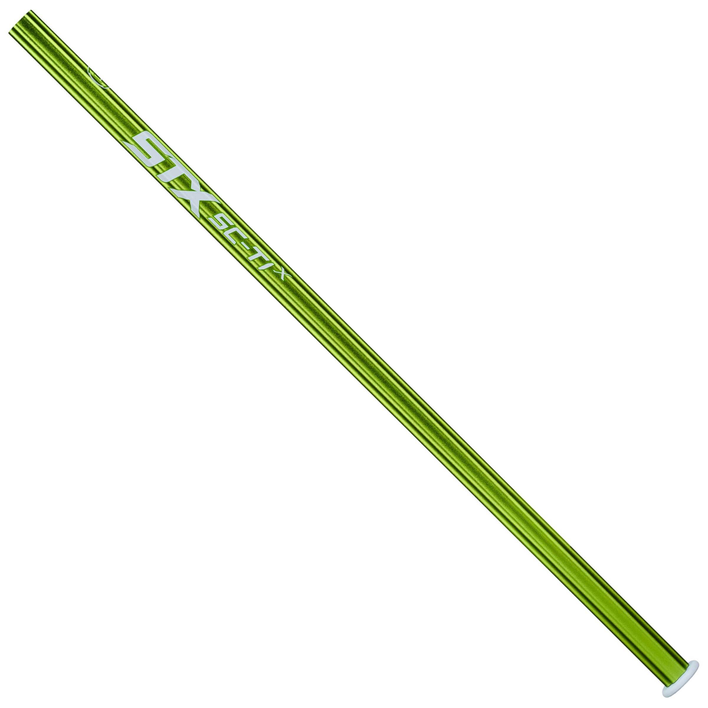 STX Sc-Ti X Green Attack Lacrosse Shaft | Top String Lacrosse