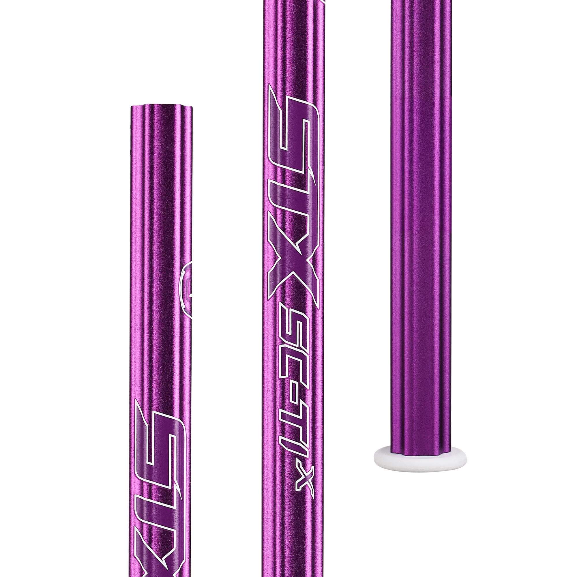 STX Sc-Ti X Purple Attack Lacrosse Shaft | Top String Lacrosse
