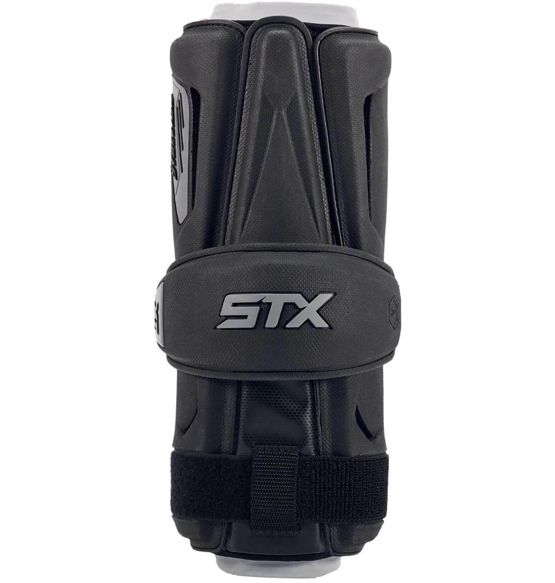STX Stallion 1K Lacrosse Arm Guards - Black | Top String Lacrosse