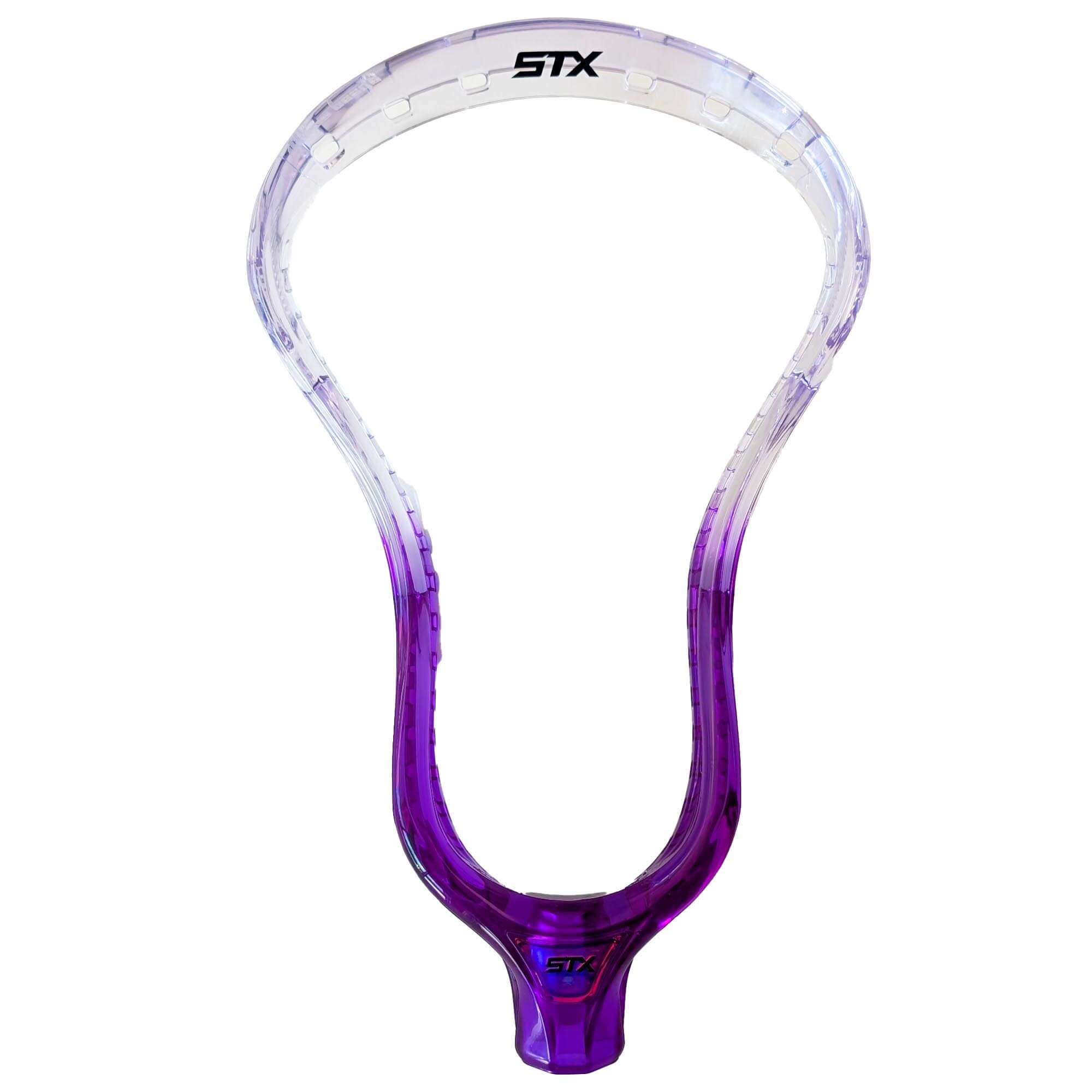 STX Stallion Prism Dyed Lacrosse Head - Purple Fade | Top String