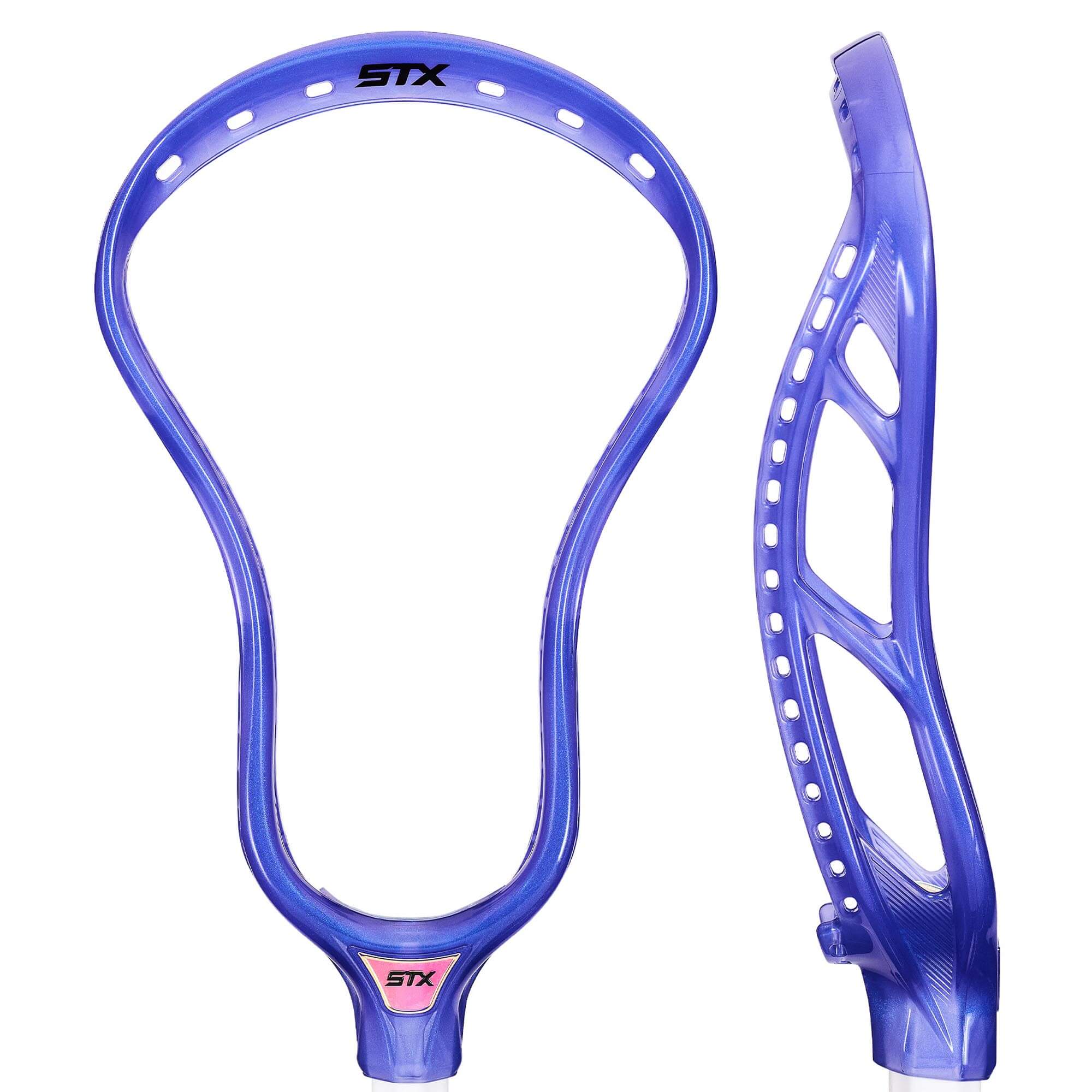 STX Stallion Prism Limited Edition Galactic Purple Lacrosse Head | Top String Lacrosse