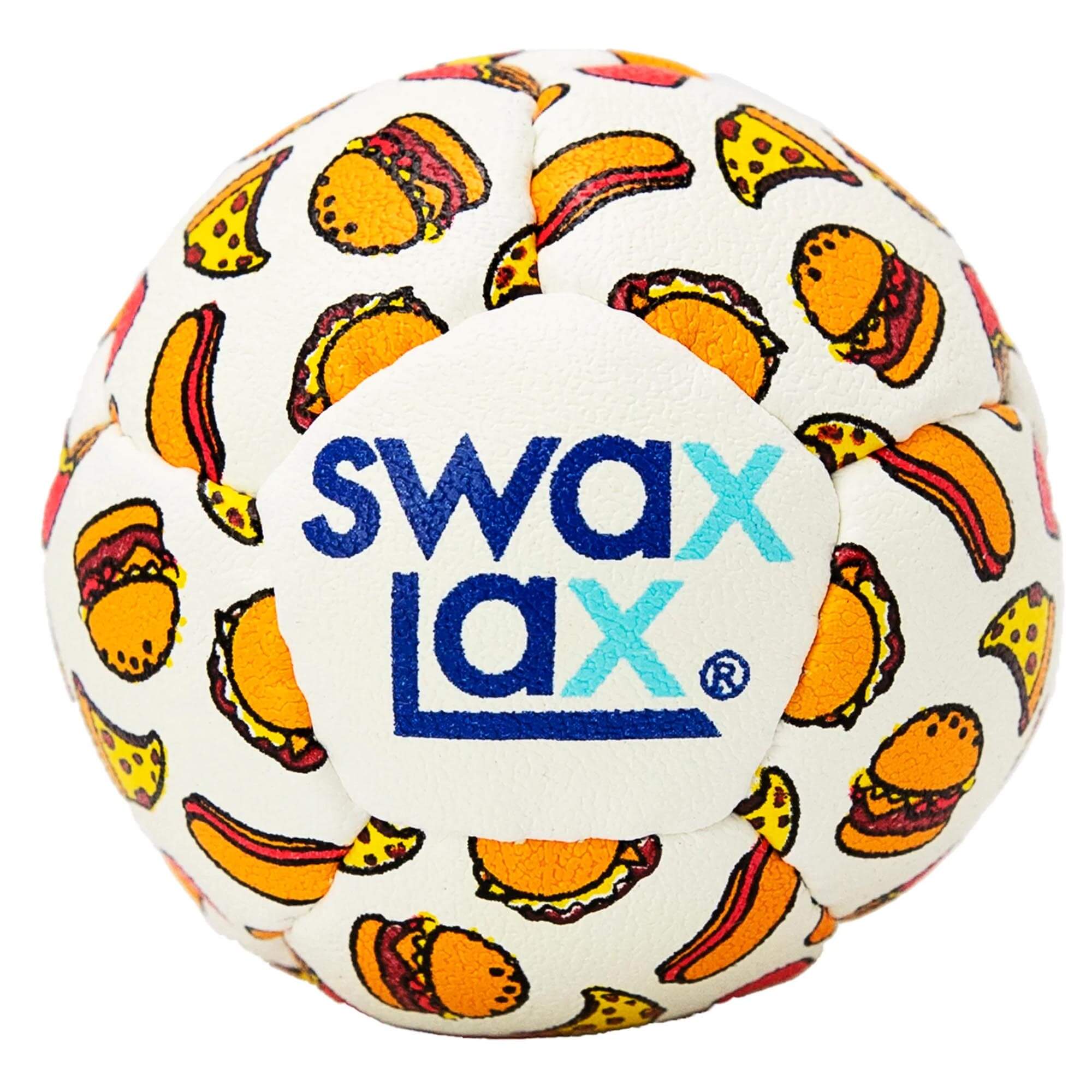 Swax Lax Soft Weighted Lacrosse Training Ball - Fast Food | Top String Lacrosse