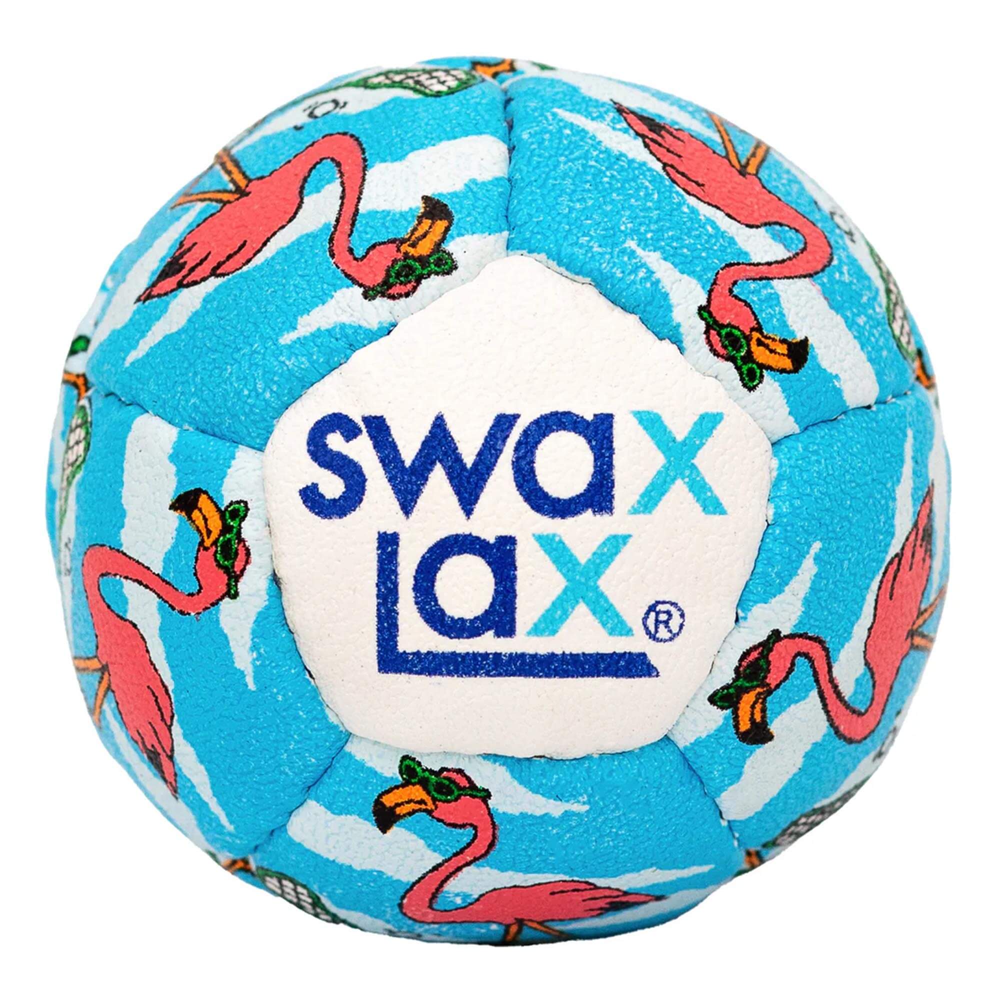 Swax Lax Soft Weighted Lacrosse Training Ball - Flamingo | Top String Lacrosse