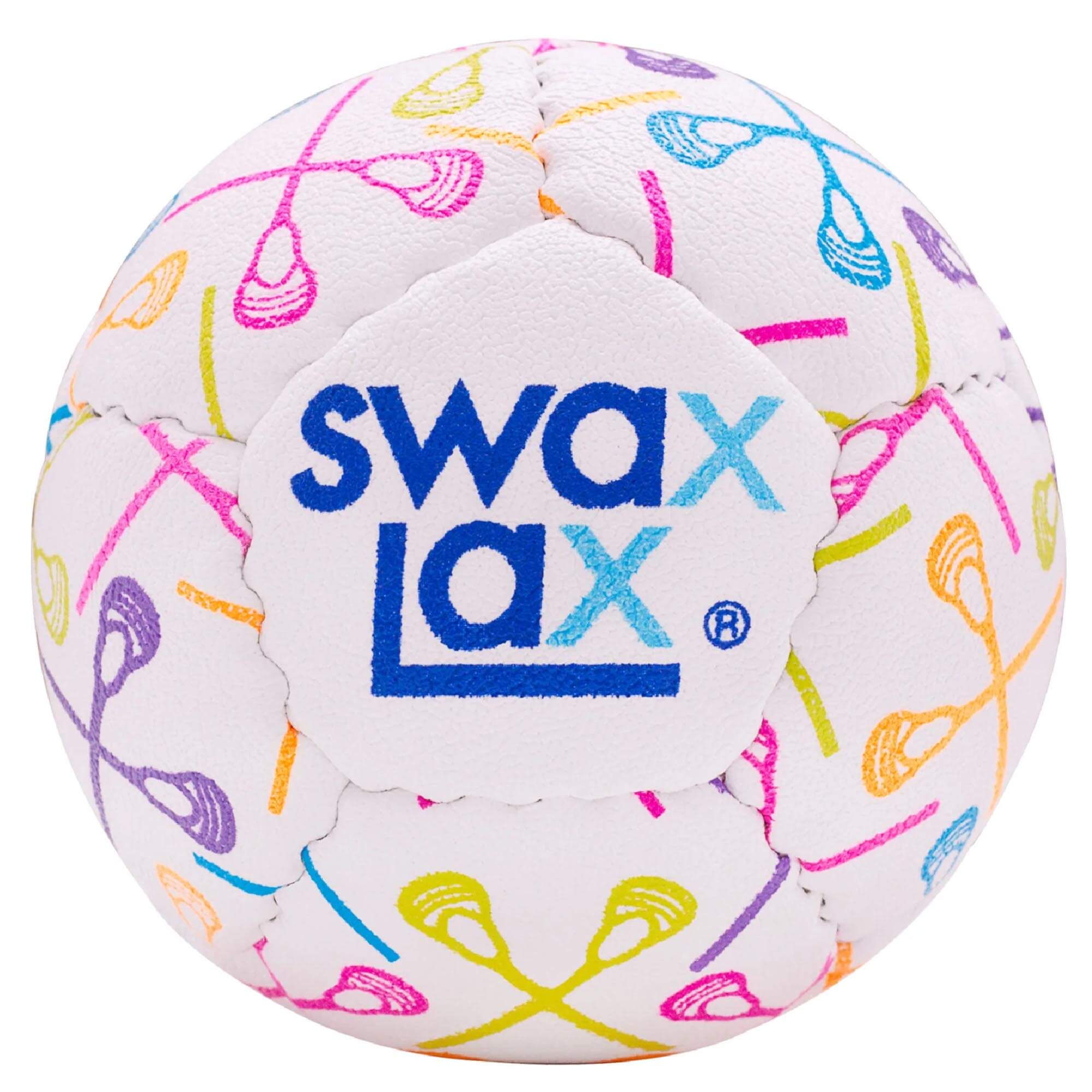 Swax Lax Soft Weighted Lacrosse Training Ball - Neon Sticks | Top String Lacrosse