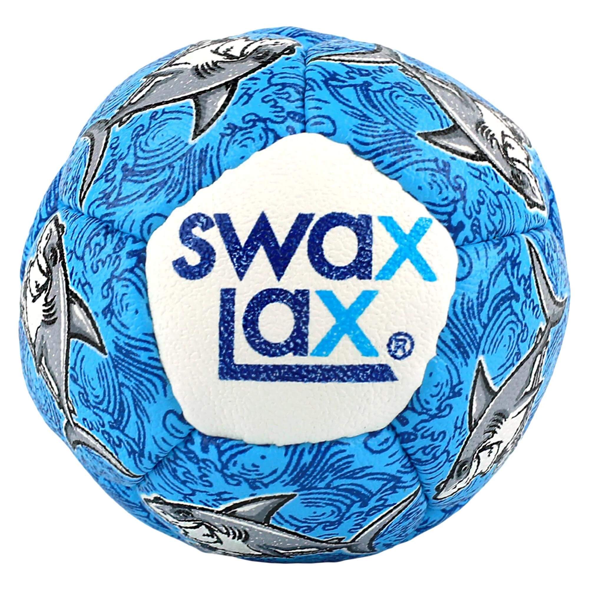 Swax Lax Soft Weighted Lacrosse Training Ball - Shark | Top String Lacrosse