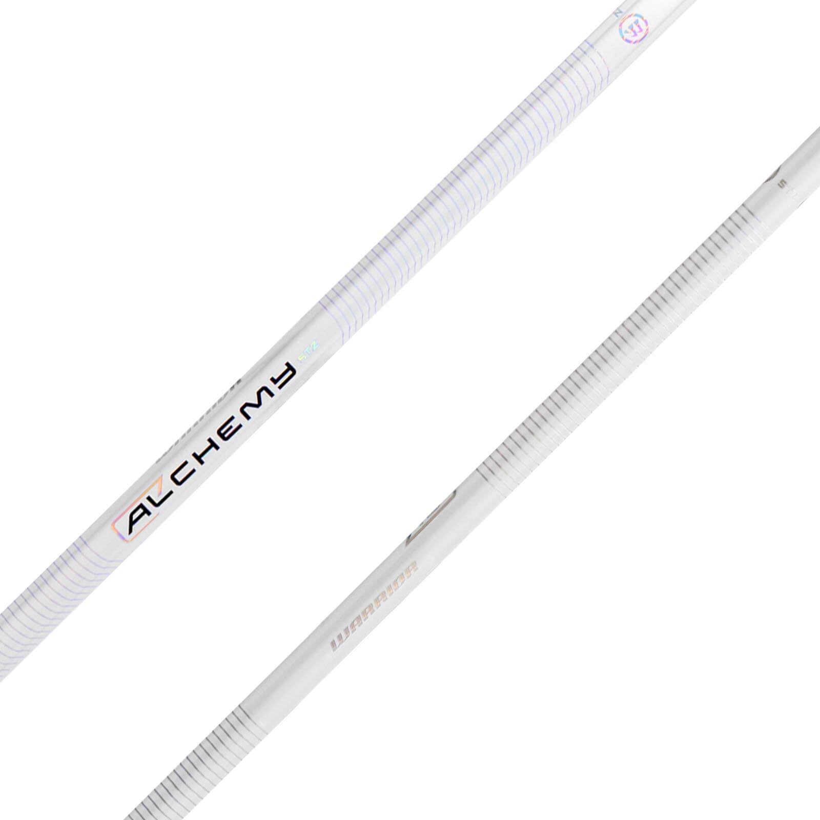 Warrior Alchemy STZ Lacrosse Attack Shaft - White | Top String Lacrosse