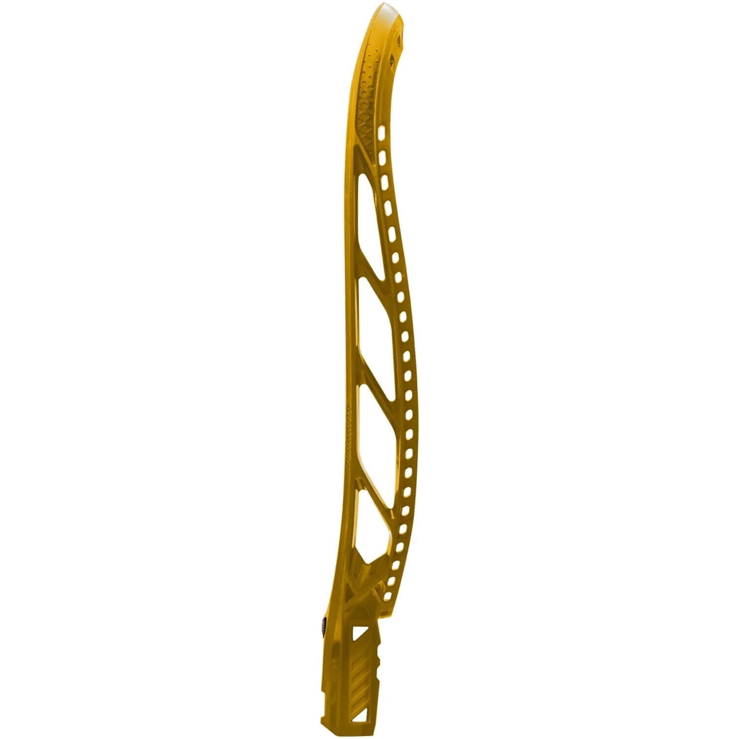 Warrior Answer Goalie Lacrosse Head - Gold Rush | Top String Lacrosse